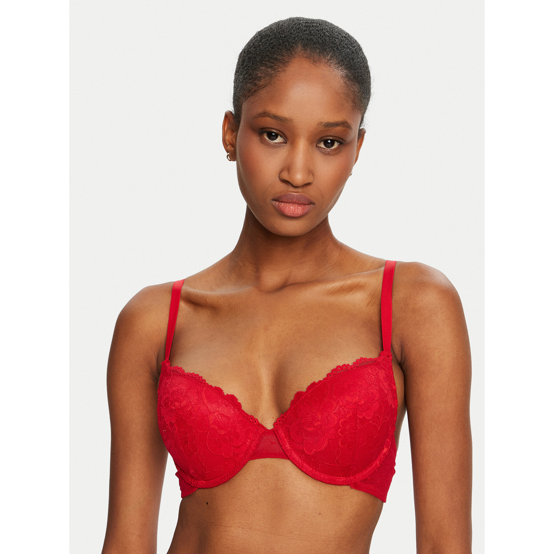 Ysabel Mora Reggiseno con ferretto 10700 Rosso