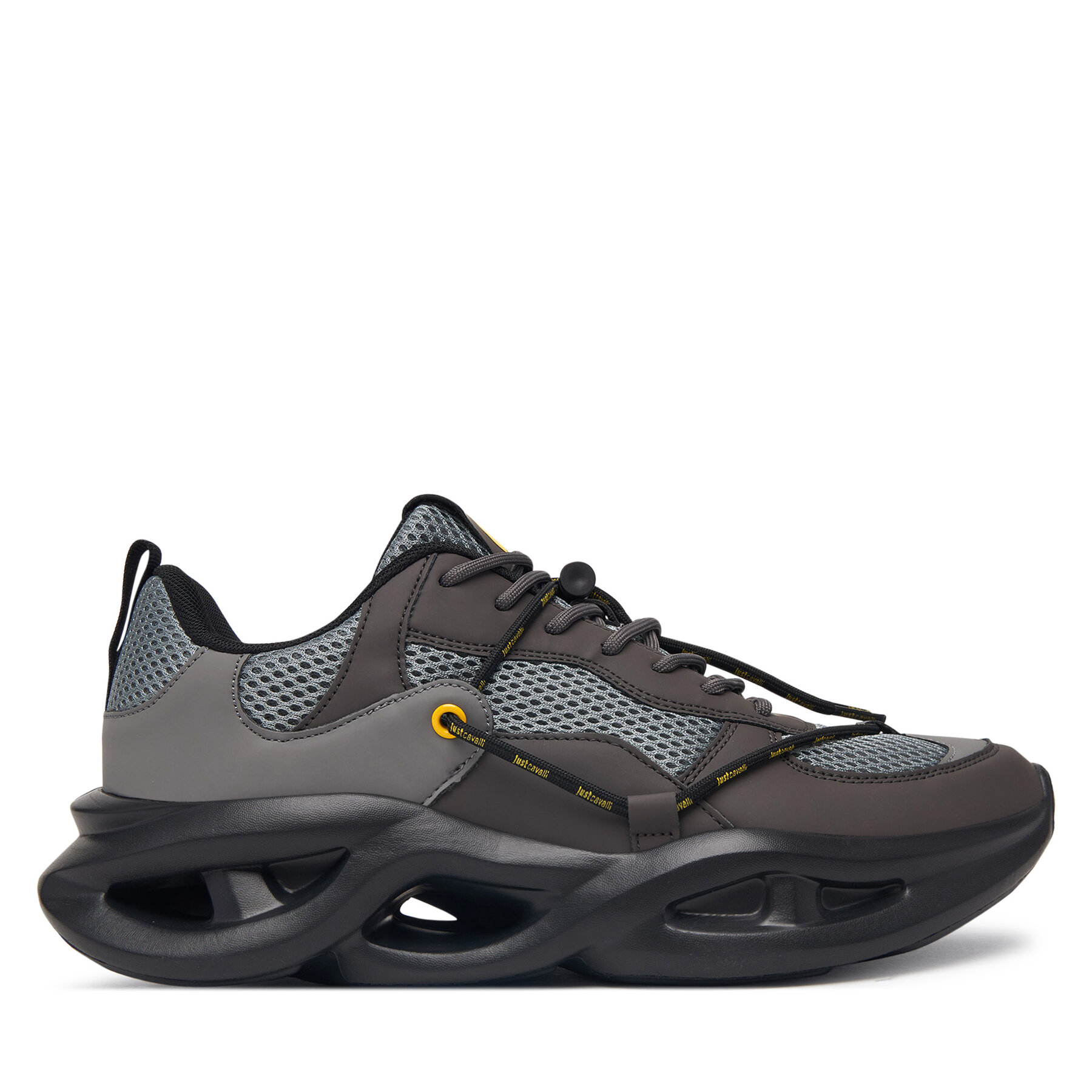 Sneakersy Just Cavalli 80QA3SV2 ZSE47 Sivá