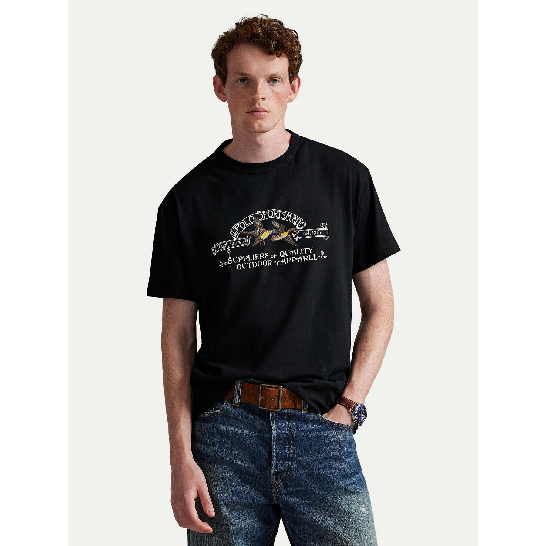 Polo Ralph Lauren T-Shirt 710981142001 Schwarz Classic Fit