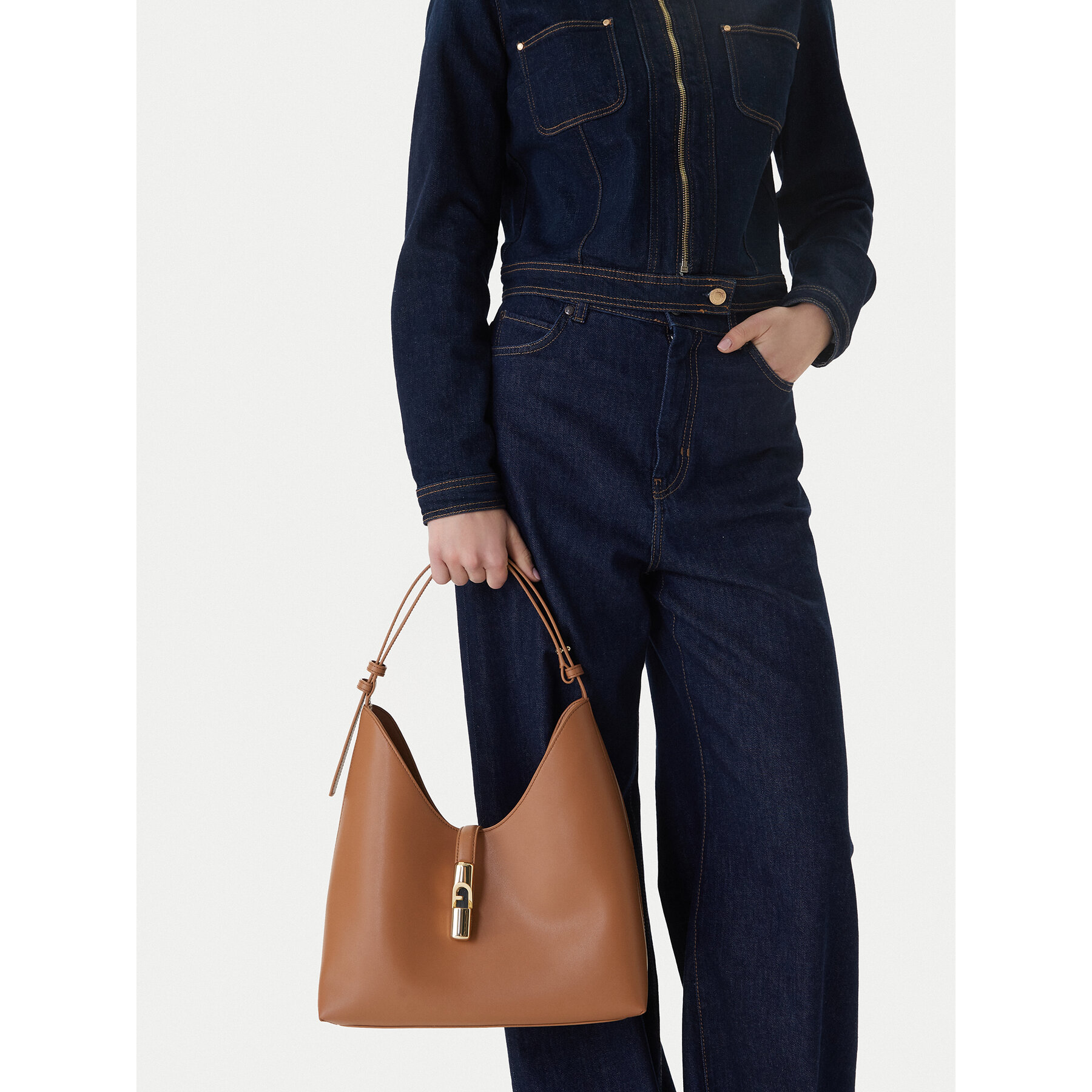 Дамска чанта Furla WB01499 BX3104 RY000 Кафяв