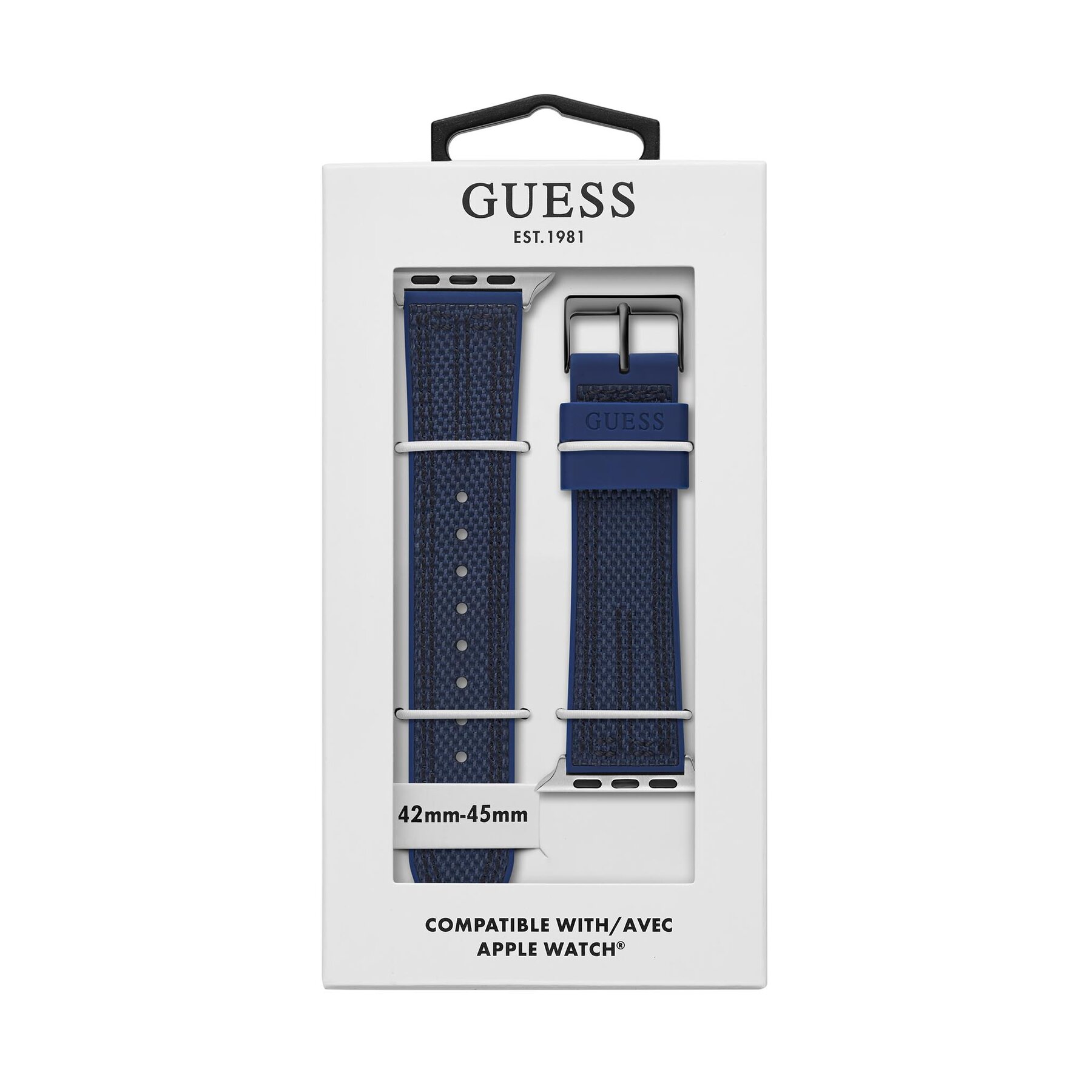 Zamjenski remen za sat Apple Watch Guess CS3003S3 Tamnoplava
