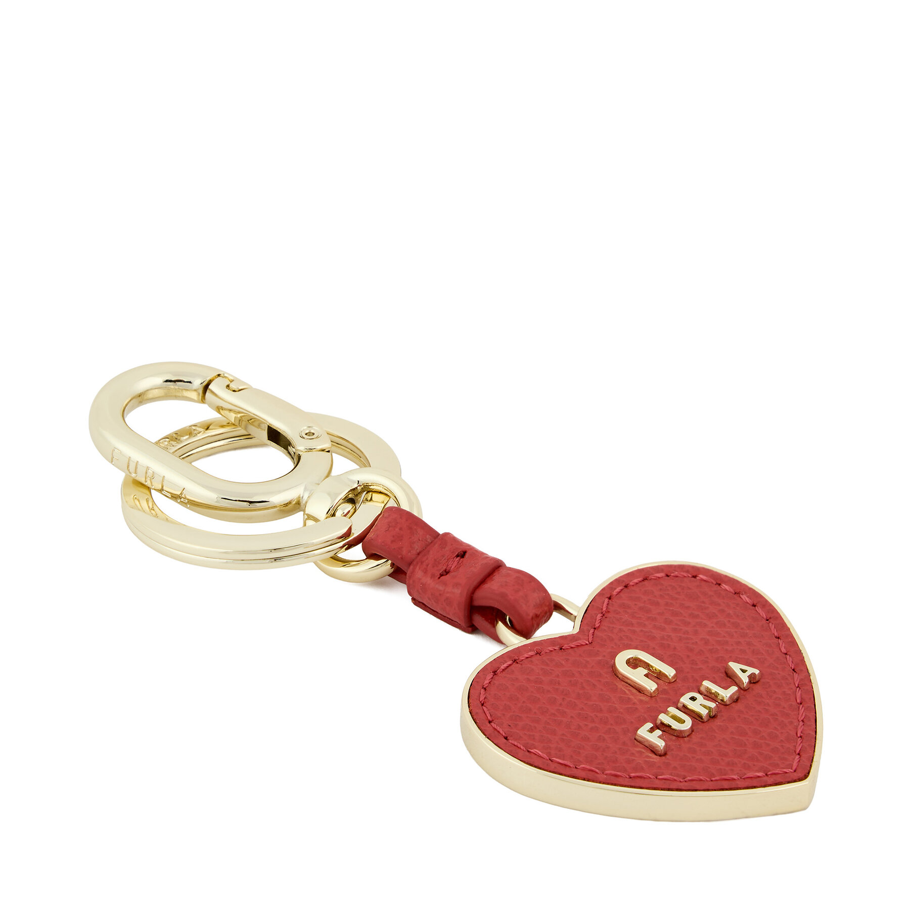 Privjesak Furla Camelia Keyring Heart WR00434 AME000 CN RUB00 Crvena