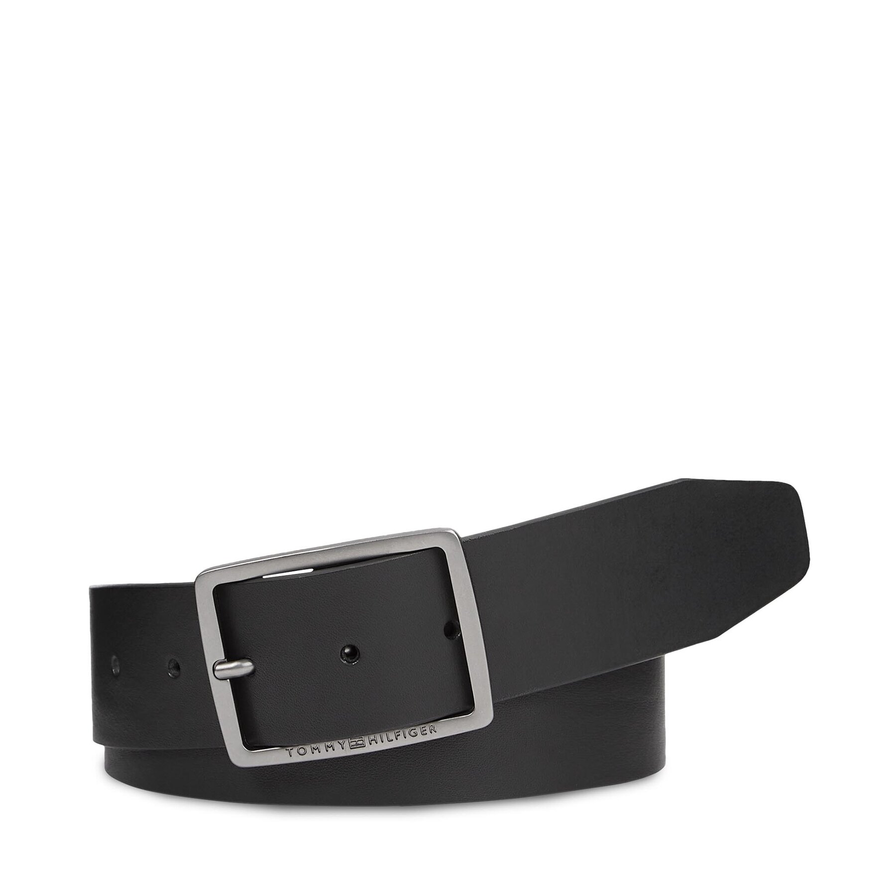 Pasek Męski Tommy Hilfiger, Rozmiar 85 Czarny Oliver 4.0 Ext AM0AM12299
