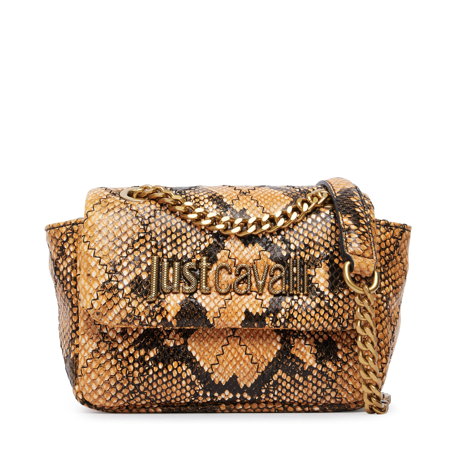 Дамска чанта Just Cavalli 81RA4BG5 ZSD84 Кафяв
