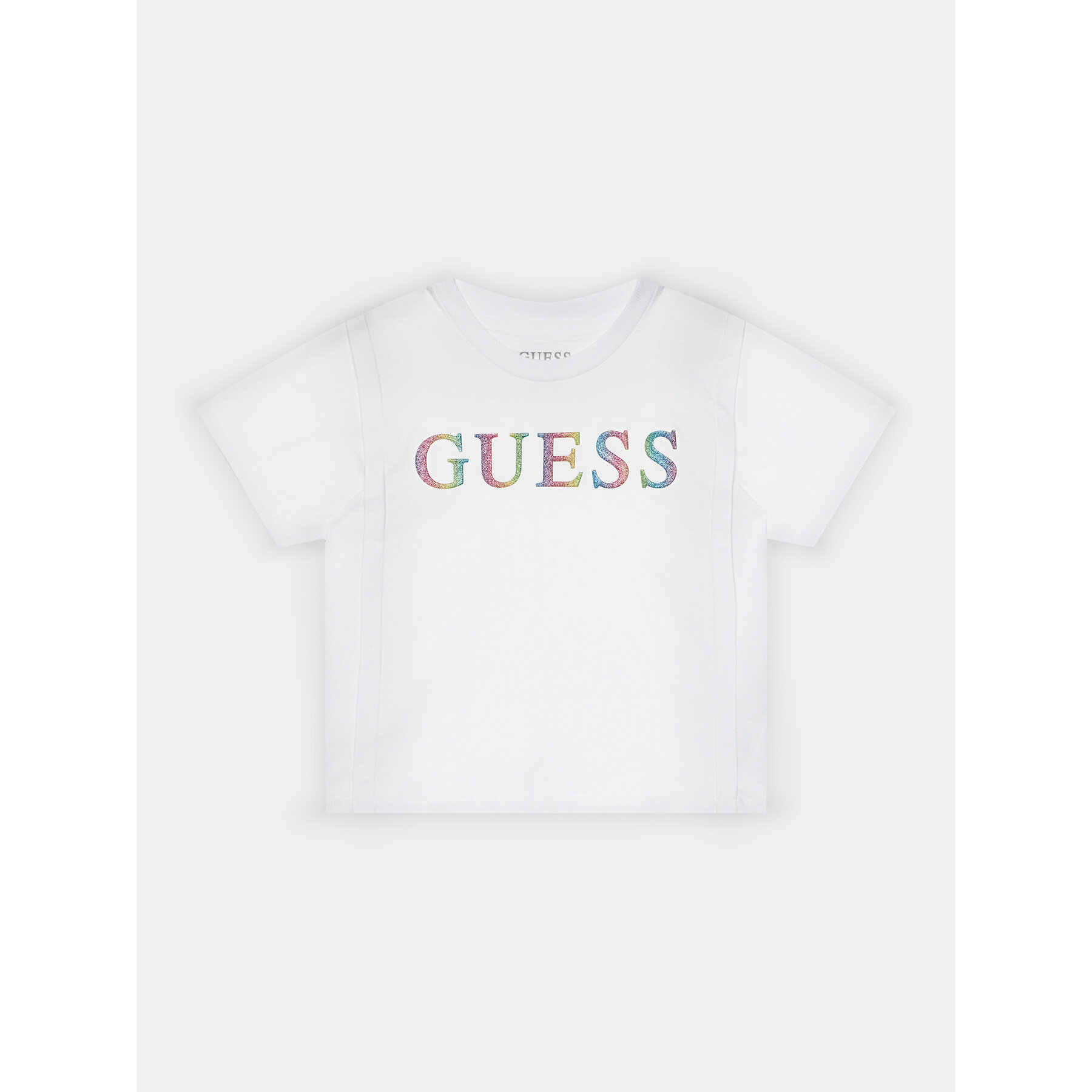 Guess T-Shirt J4RI33 K8VA3 Λευκό Boxy Fit