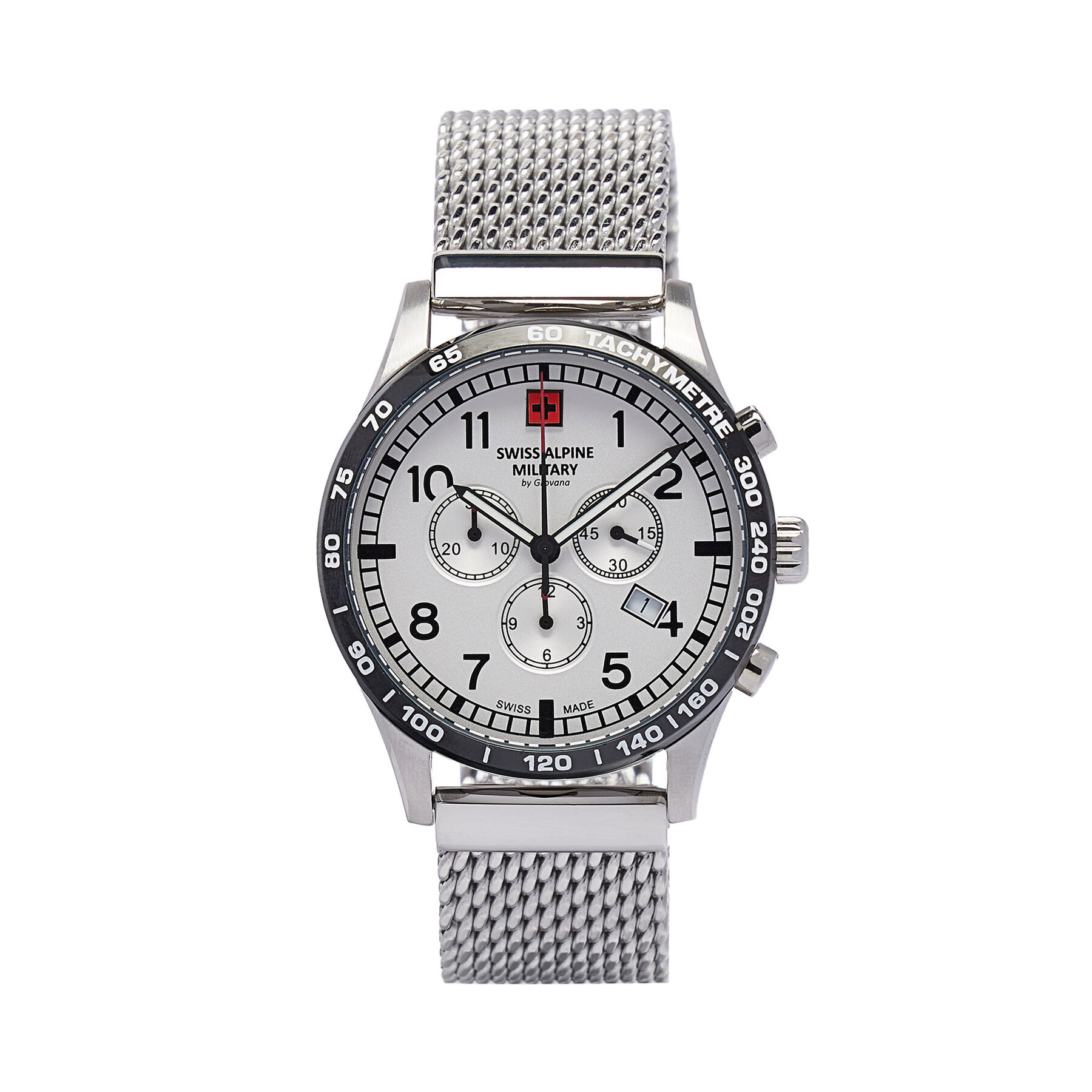 Reloj Swiss Alpine Military Aviator 1746.9132 Plata