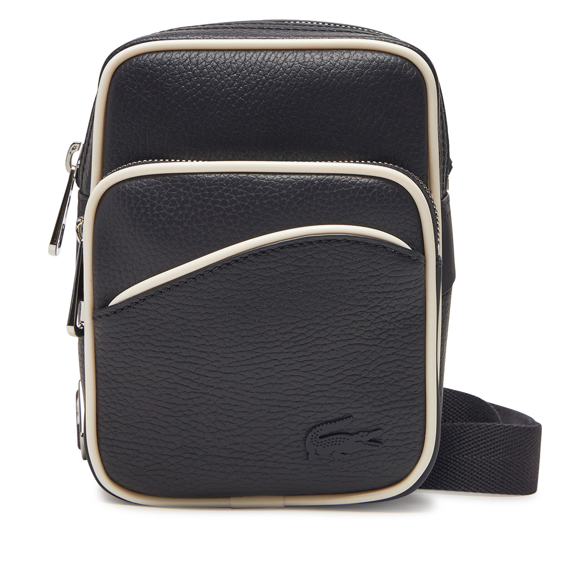 Geantă crossover Lacoste NH4563GY Negru