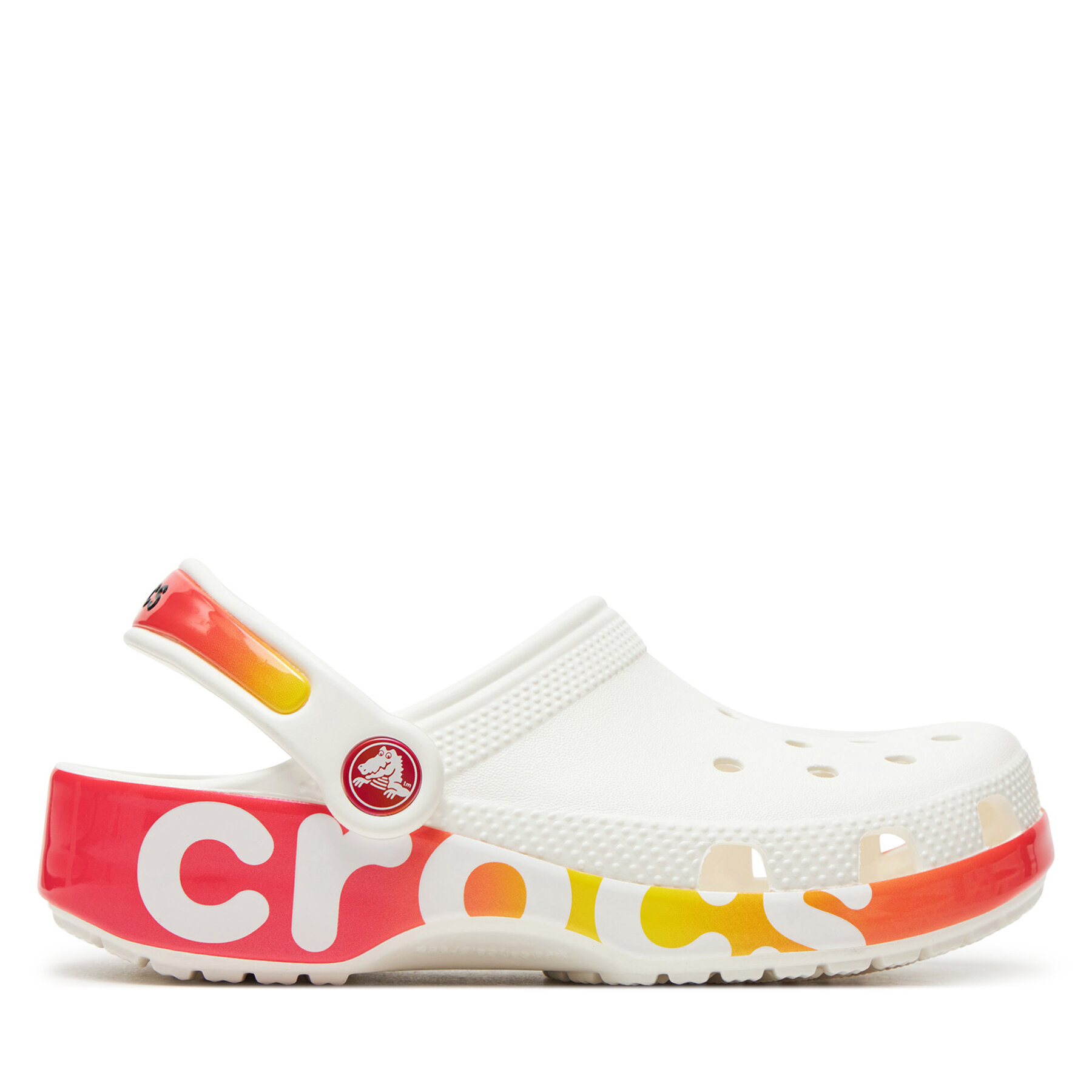 Sandaler och Slip-ons Crocs Classic Reflector Clog K 210714 Vit