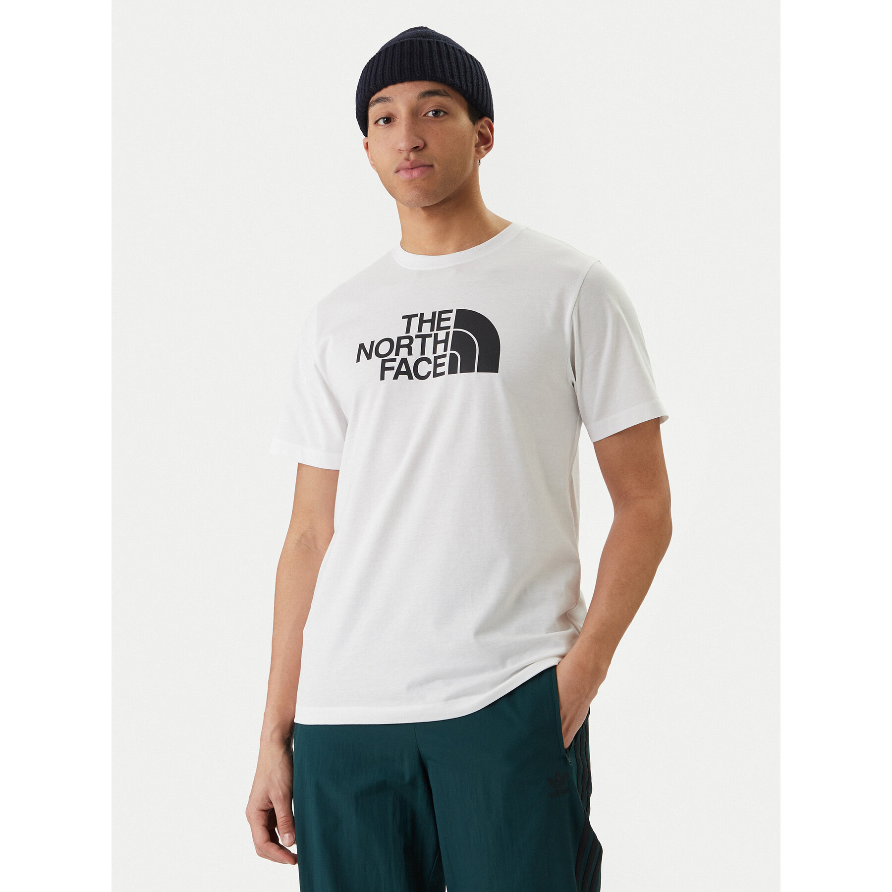 The North Face T-Shirt Evolution Half Dome NF0A8B6J Weiß Regular Fit