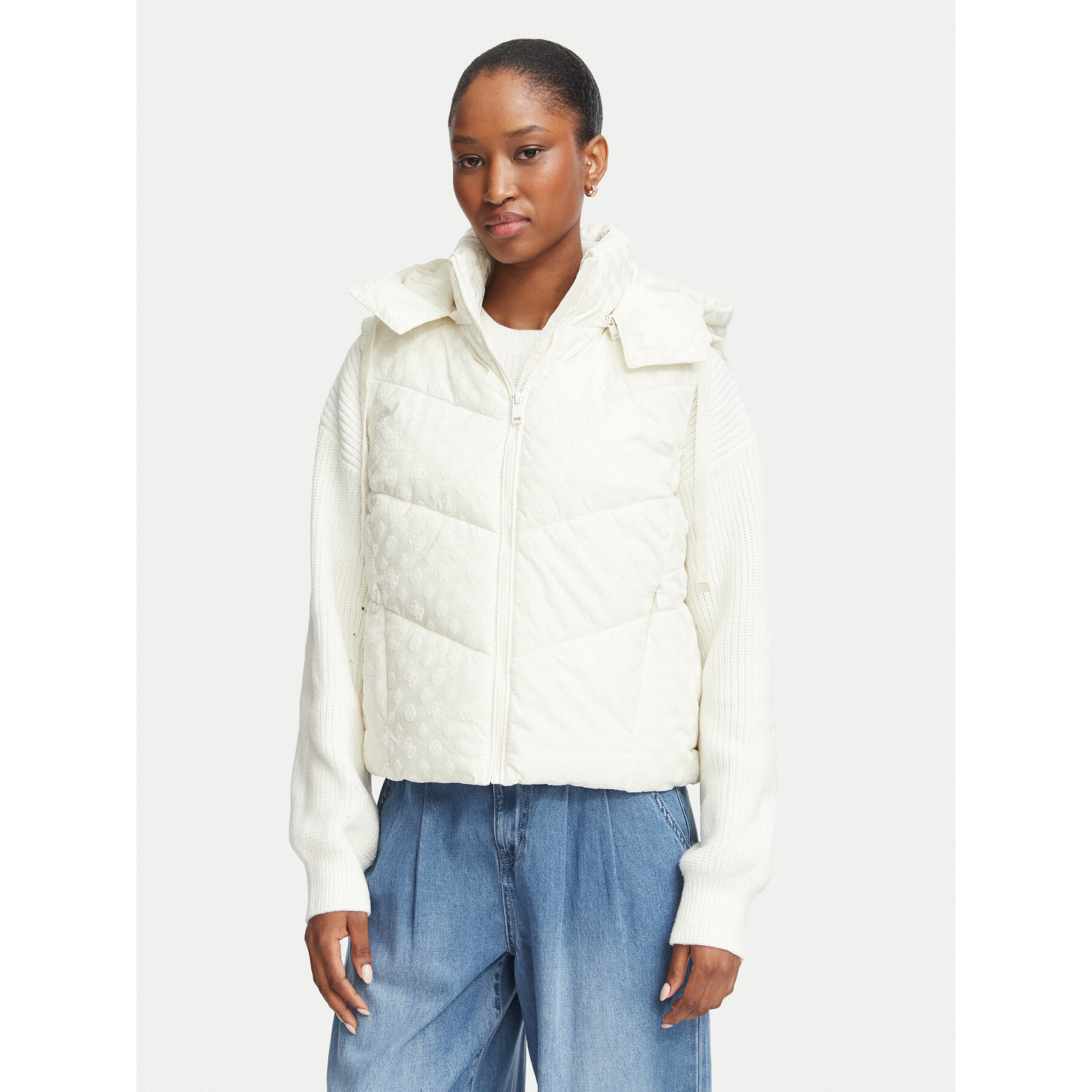 Guess Bodywarmer W6BL53 W4182 Creme Regular Fit