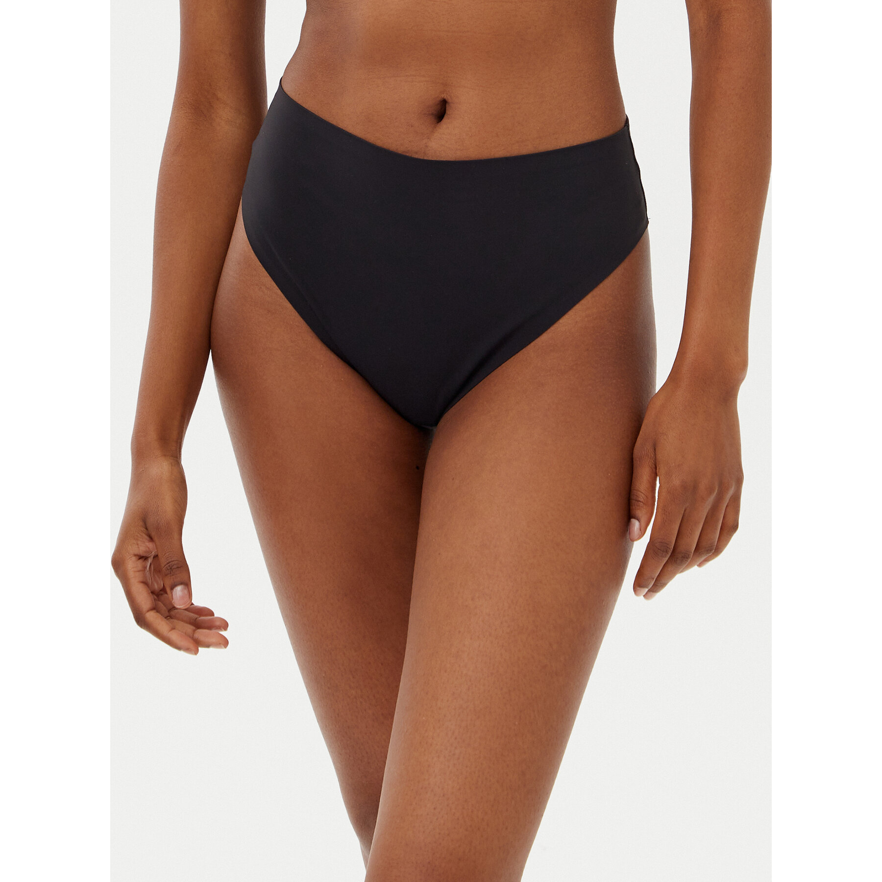 Hunkemöller Στρίνγκ Smooth 206773 Μαύρο