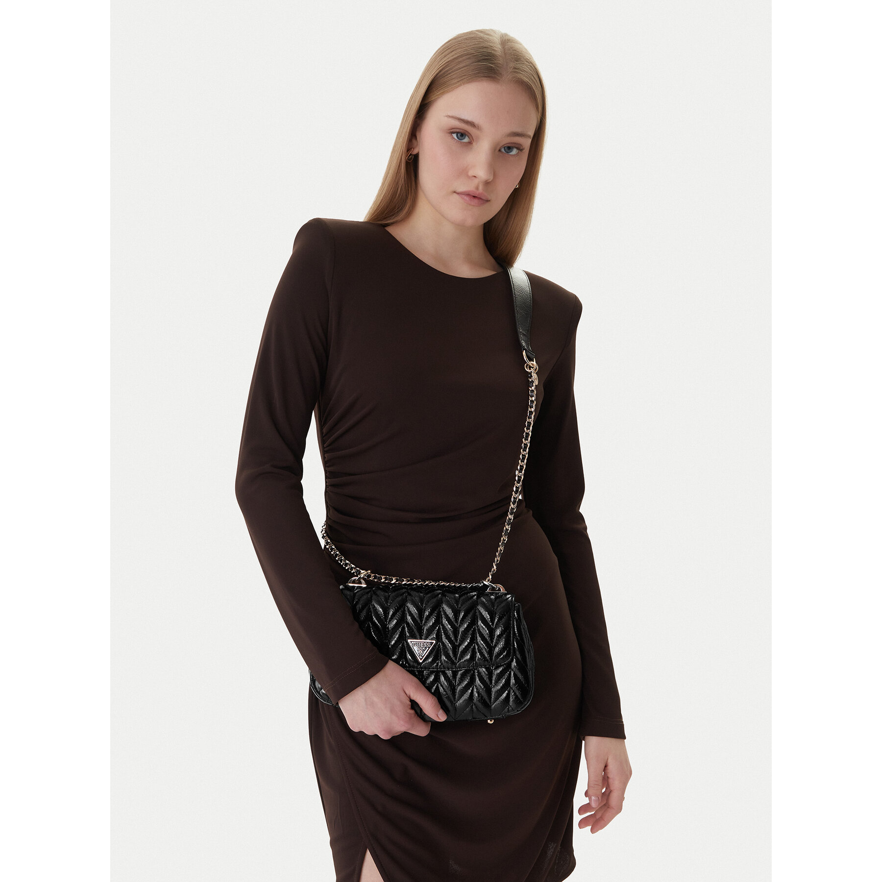 Τσάντα Guess Cheryl HWTQ97 20210 Μαύρο