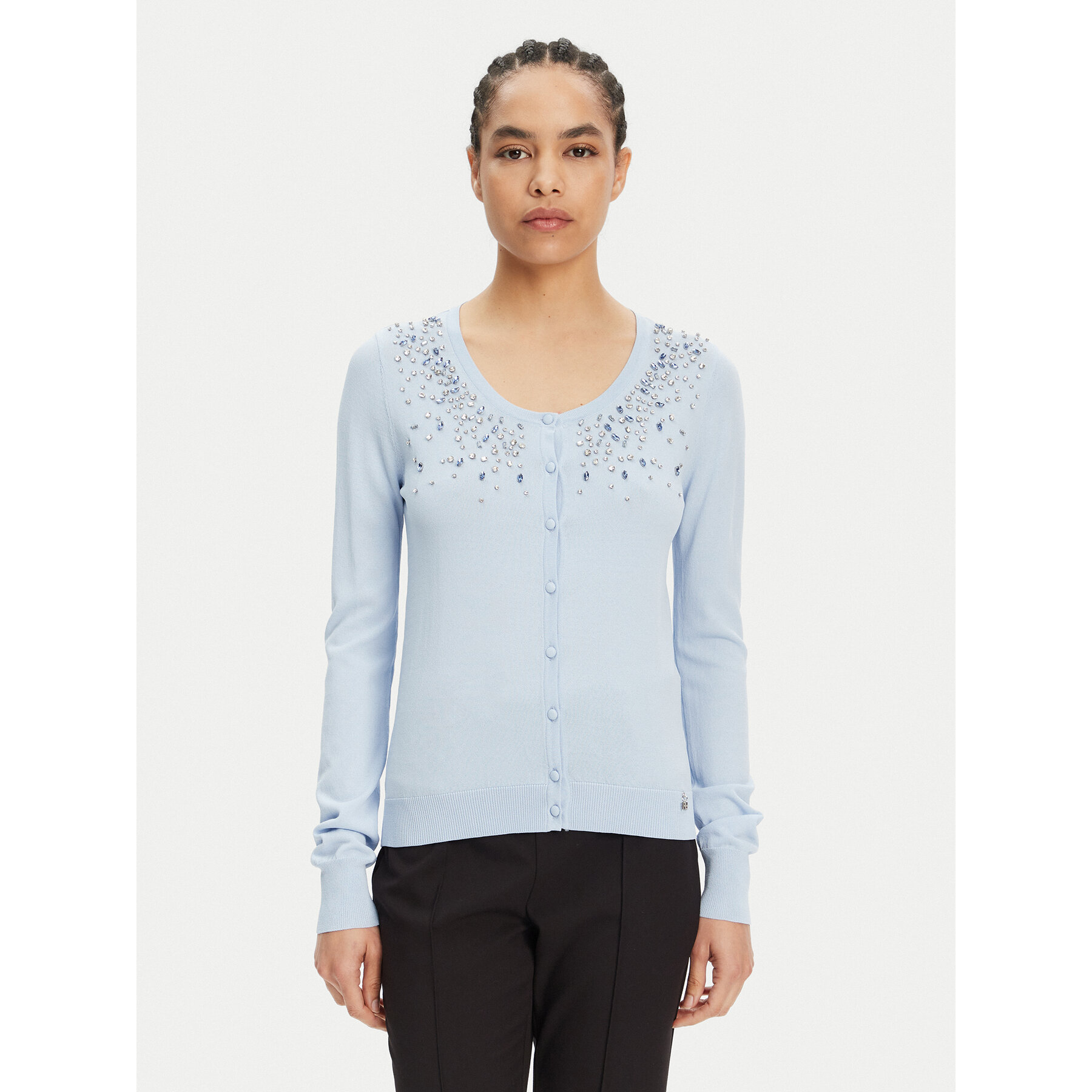 Artigli Strickjacke ACMA001920 Blau Regular Fit
