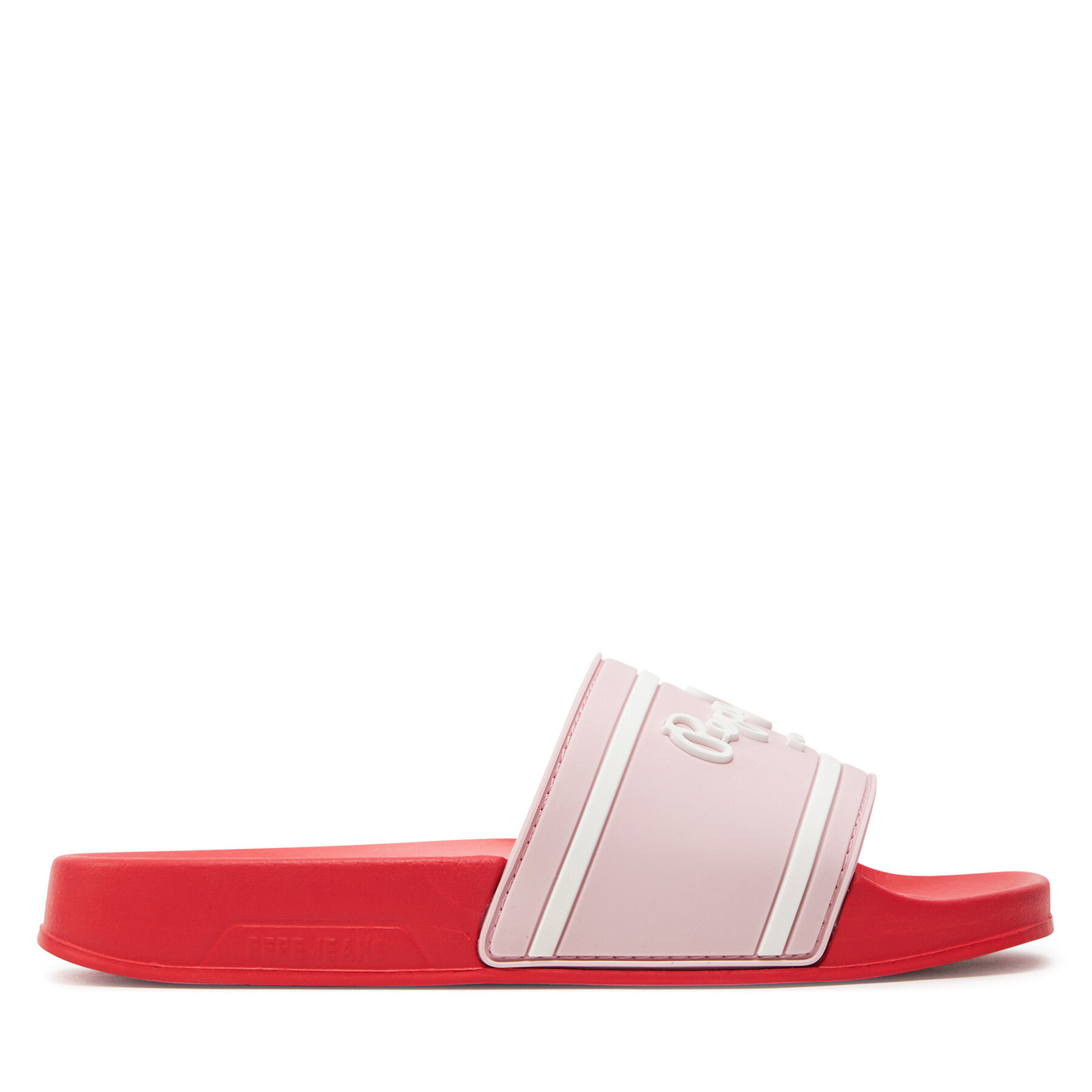Šľapky Pepe Jeans Slider Logo G PGS70061 Ružová