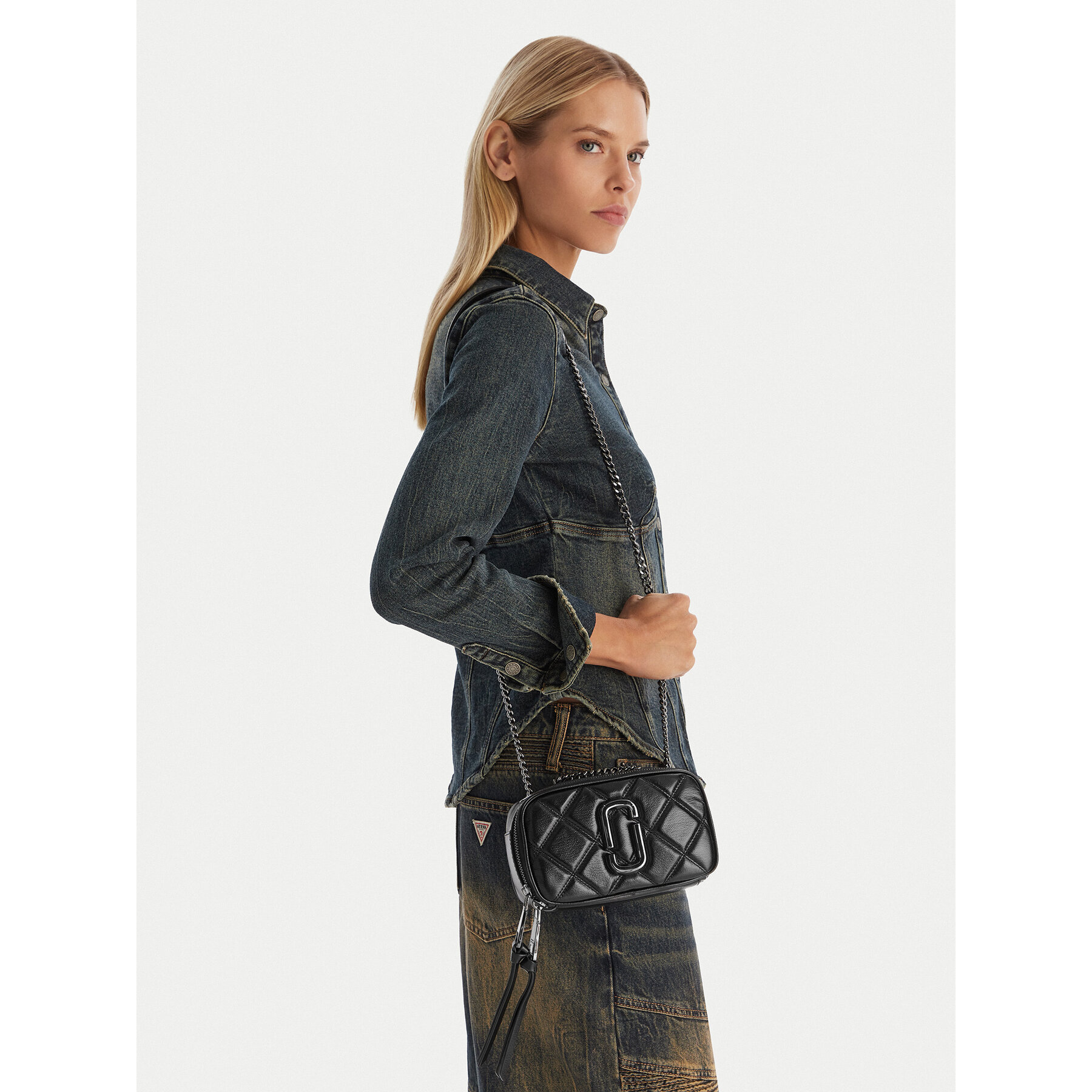 Дамска чанта Marc Jacobs The Quilted 2P5HCR014H02 Черен