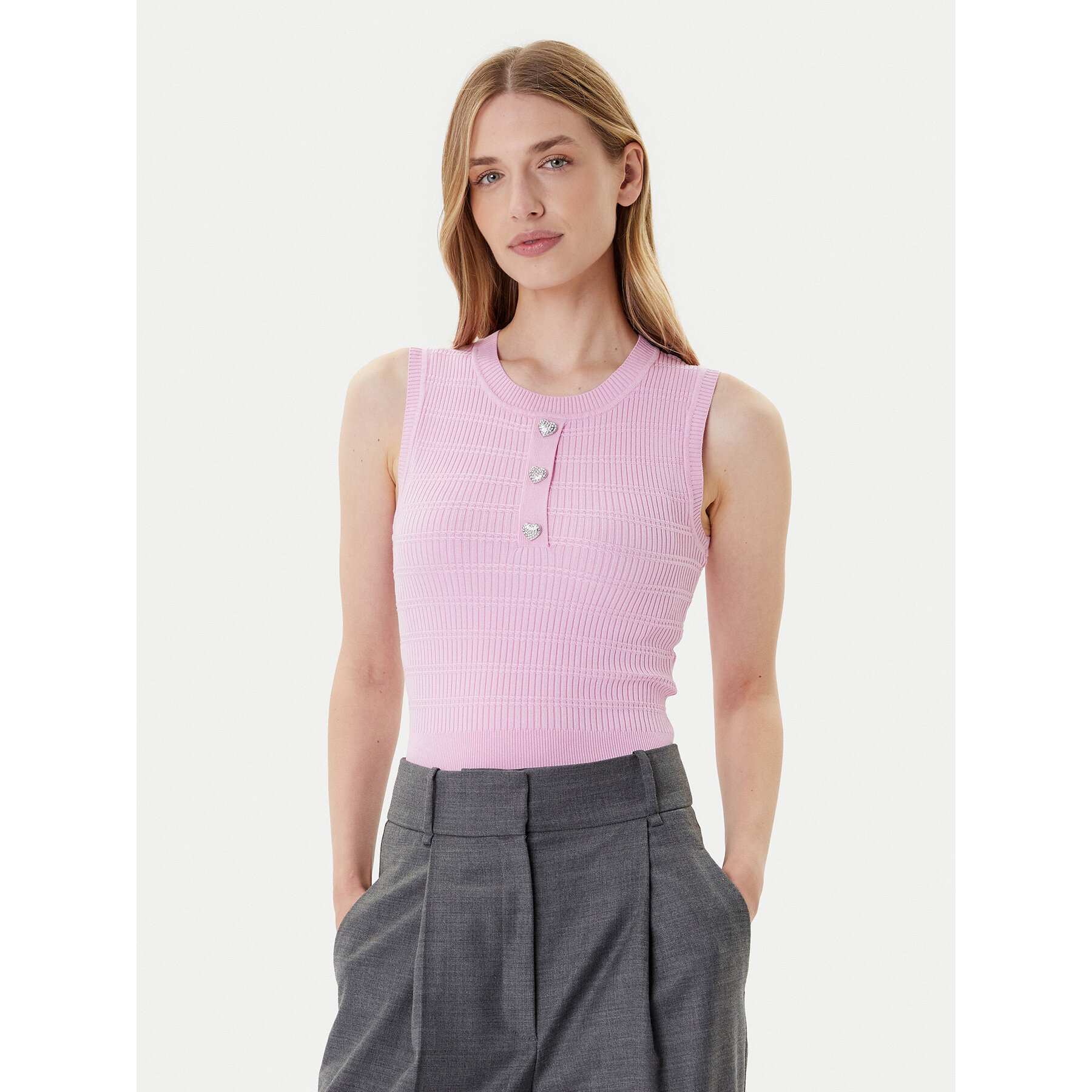 Morgan Top 252-MJILA Rosa Slim Fit