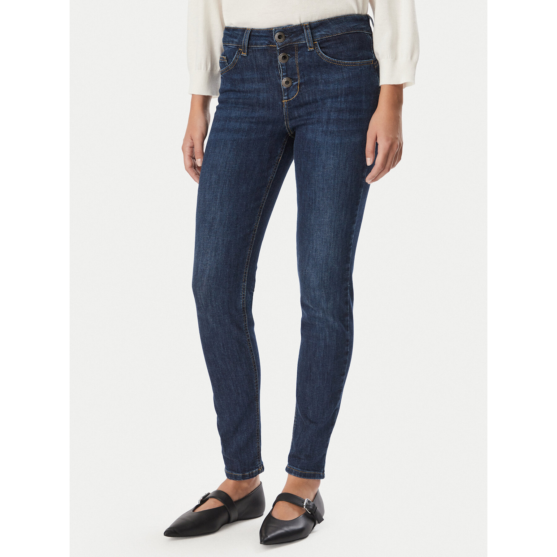 Liu Jo Jeans UF6002 D0328 Dunkelblau Skinny Fit