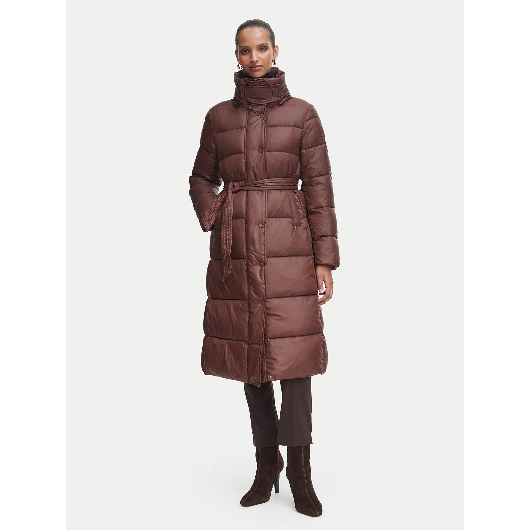 Rinascimento Winterjacke CFC0127042003 Braun Regular Fit