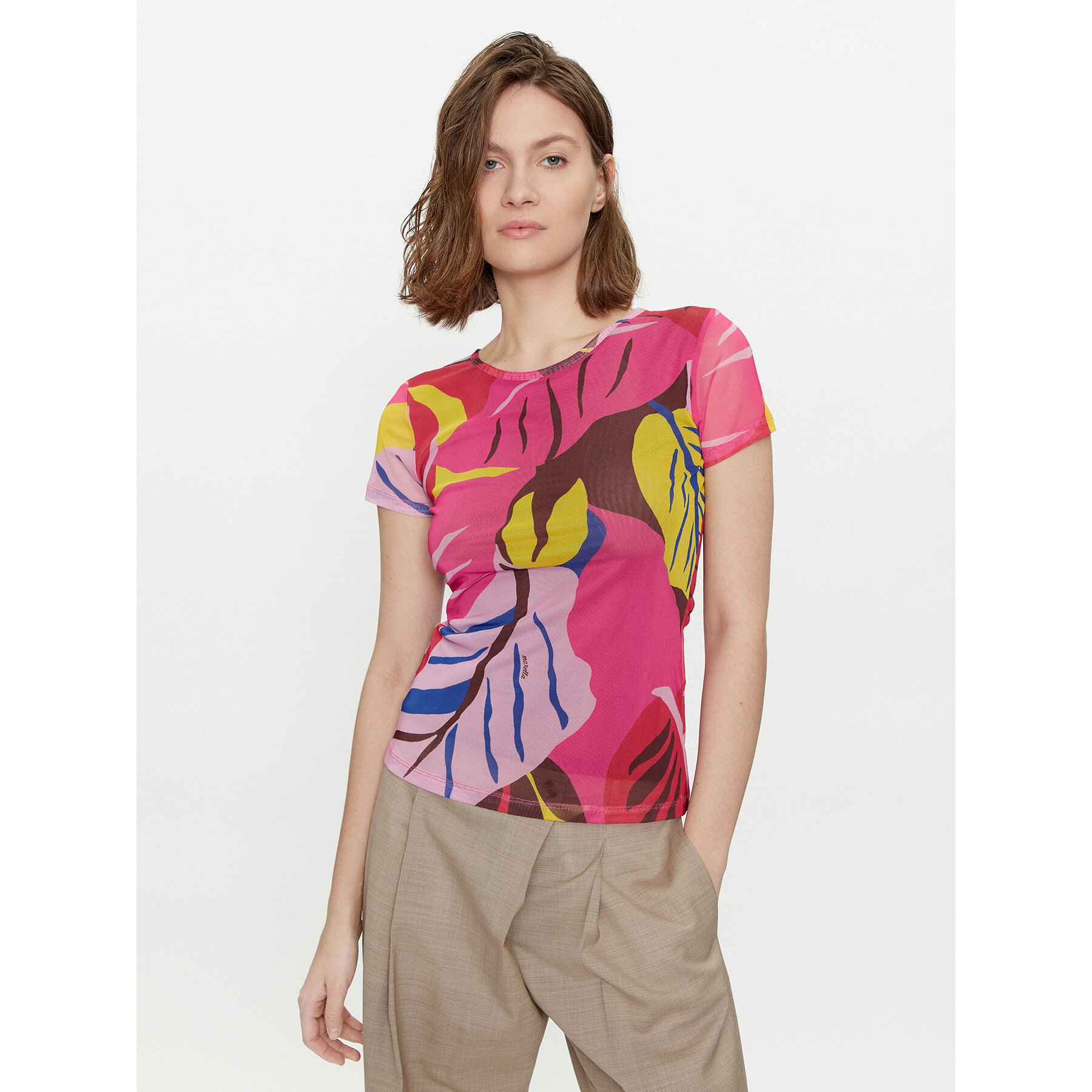 Marella T-Shirt Zulia 2413971014 Έγχρωμο Regular Fit