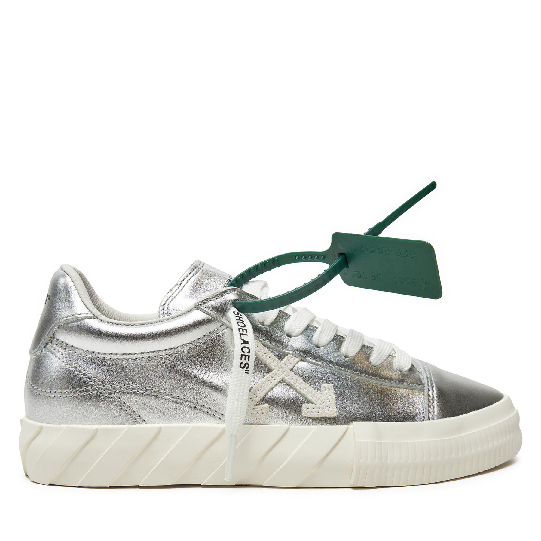 Damskie Sneakersy Off-White, Rozmiar 35 Srebrny OWIA178S22LEA0037201
