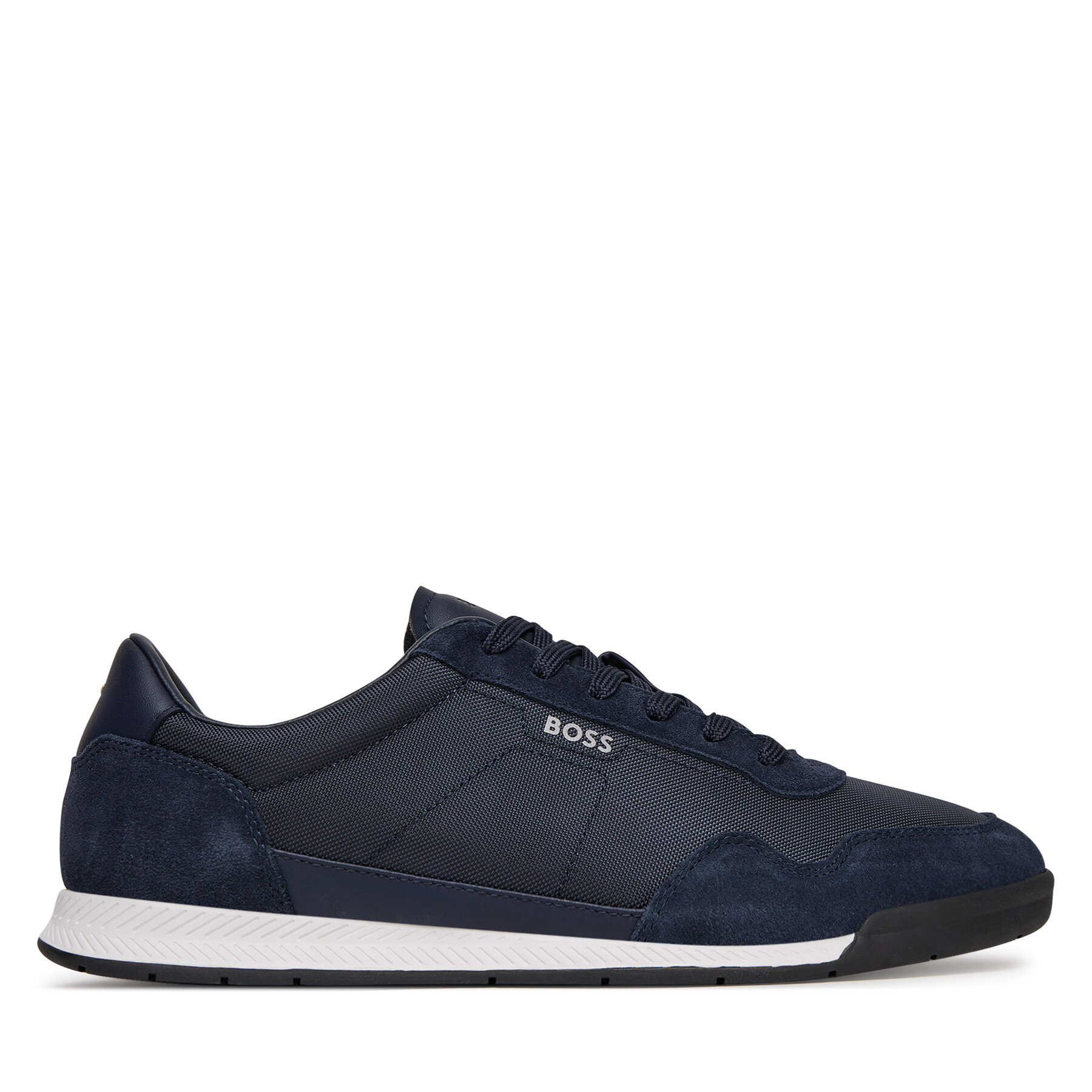 Pánske Sneakersy BOSS, Rozmer: 45, Tmavomodrá, Titanium 50536524