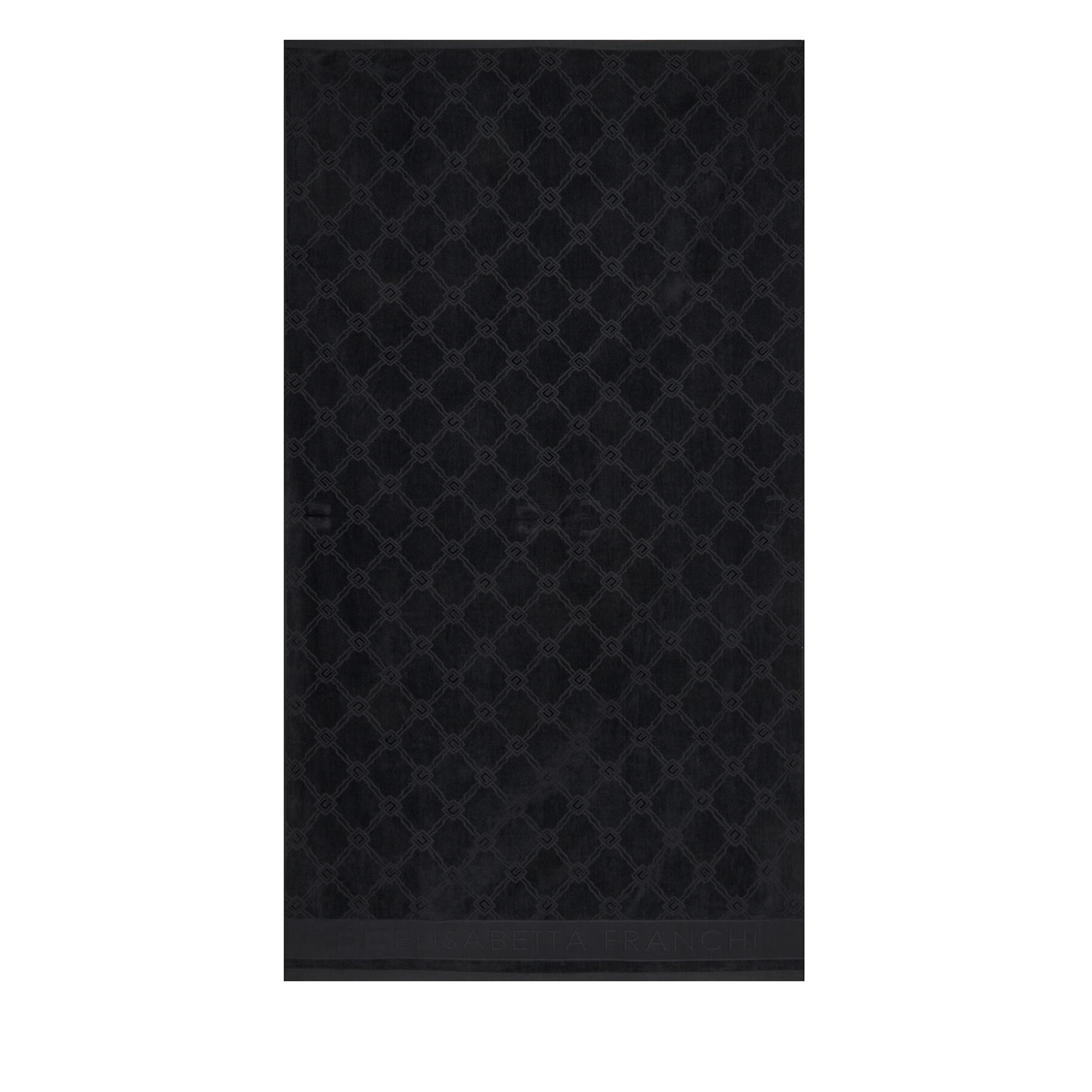Elisabetta Franchi Πετσέτα θαλάσσης Elisabetta Franchi TM01F51E2 Μαύρο