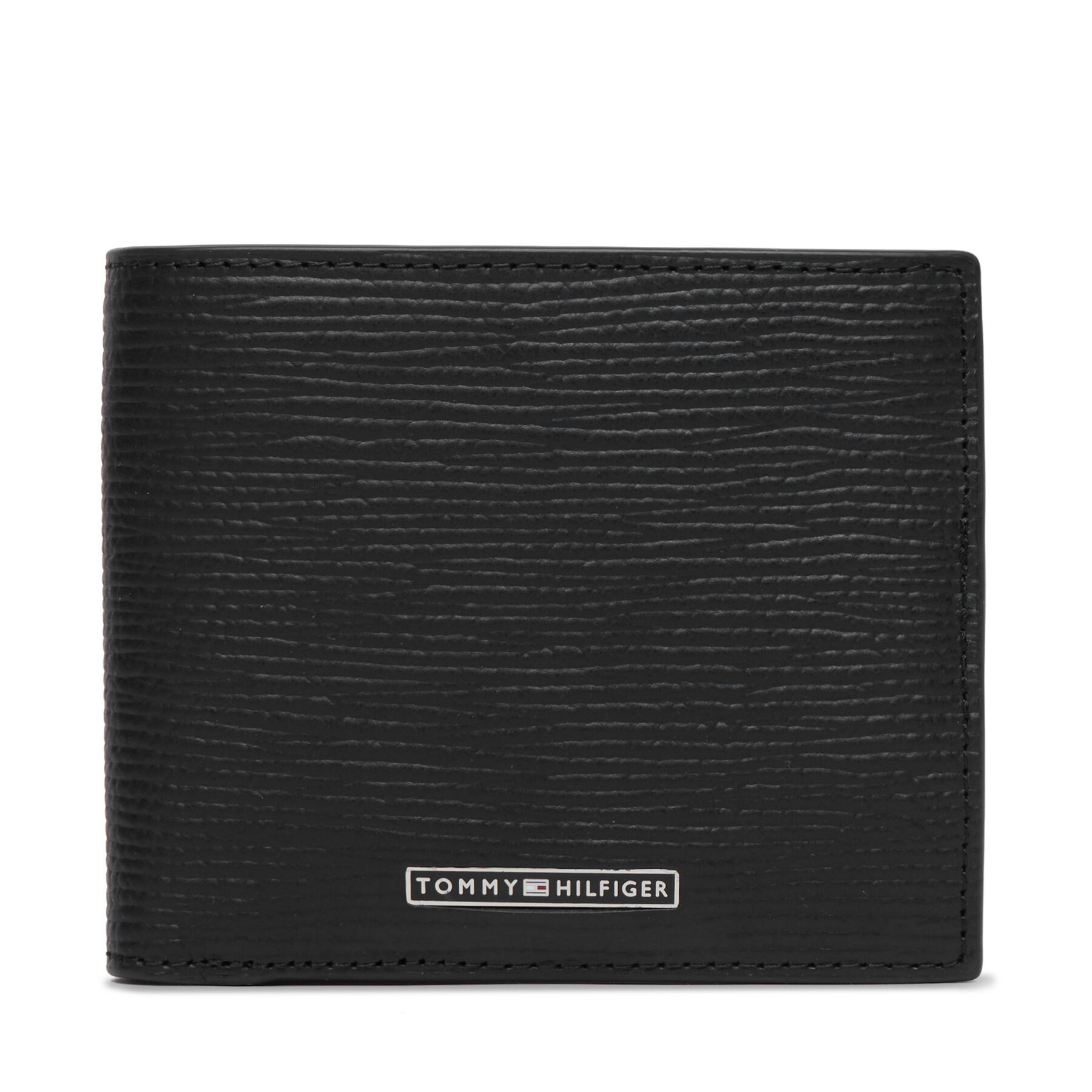 Peňaženka Tommy Hilfiger Th Business Saffiano Cc And Coin AM0AM14784 Čierna