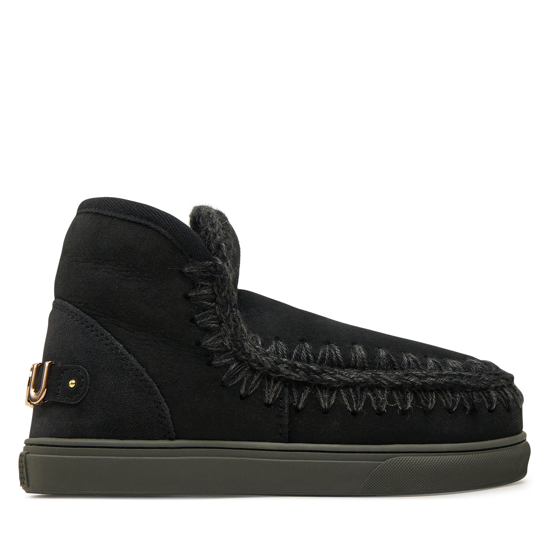 Cizme de zăpadă Mou Eskimo Sneaker Big Metal Logo FW111008A Negru