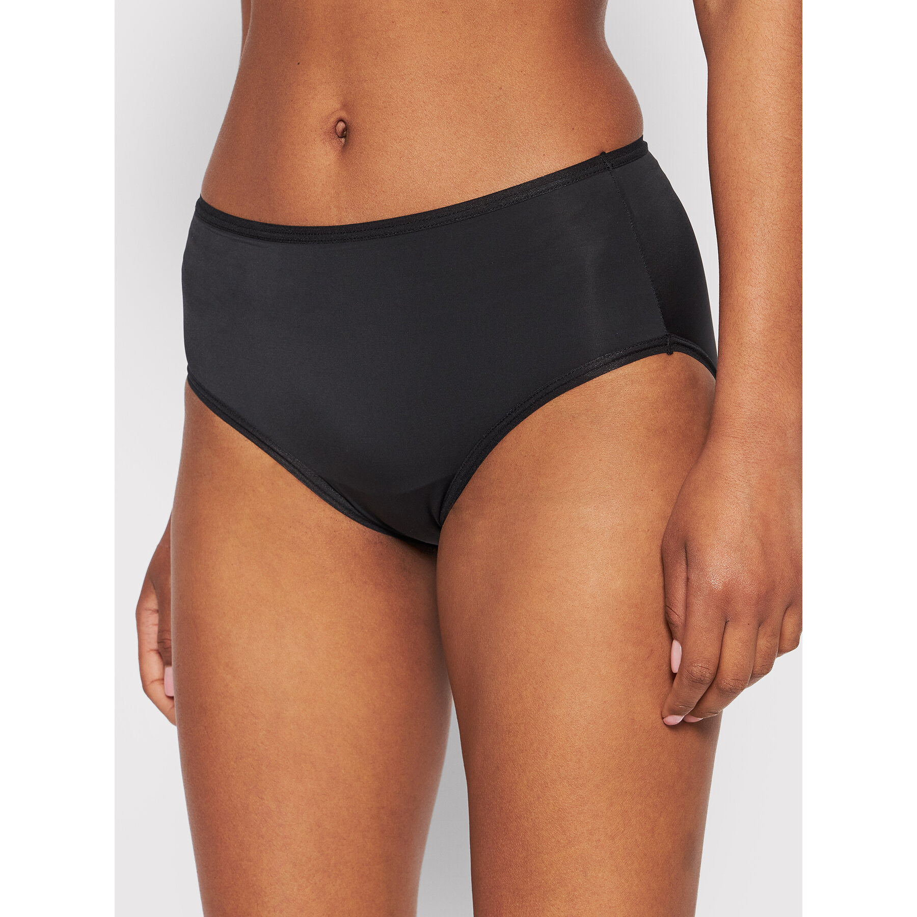 Selmark Κλασικό σλιπ ψηλόμεσο Basicos 00203 Μαύρο