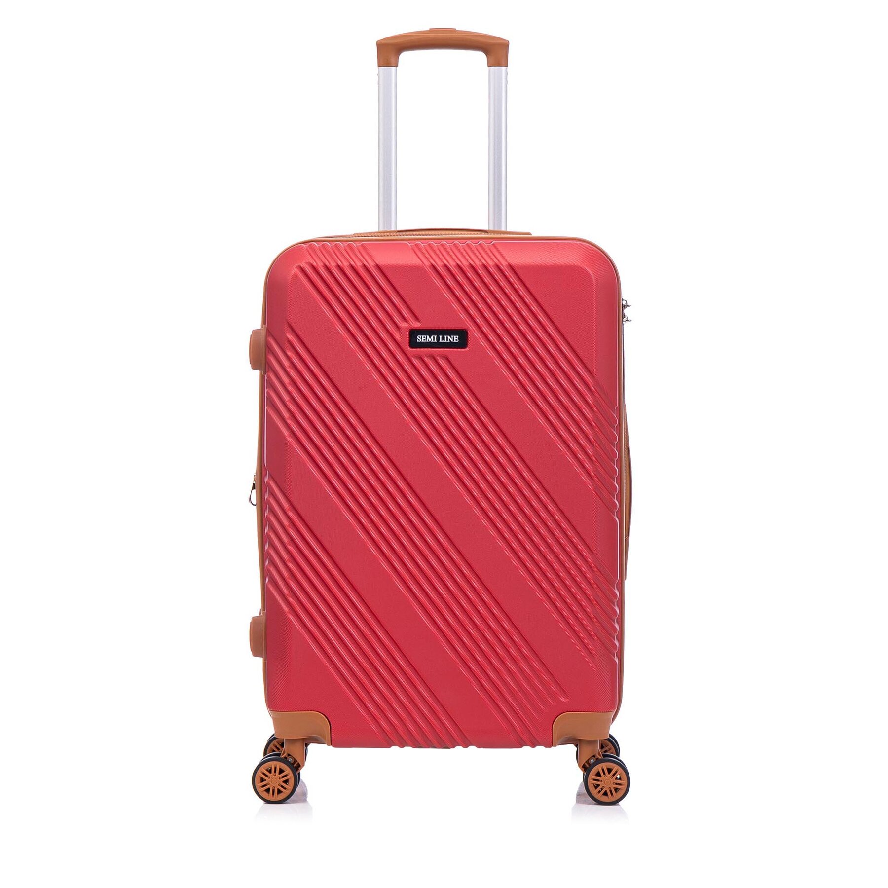 Valise moyenne Semi Line T5851-2 Rouge