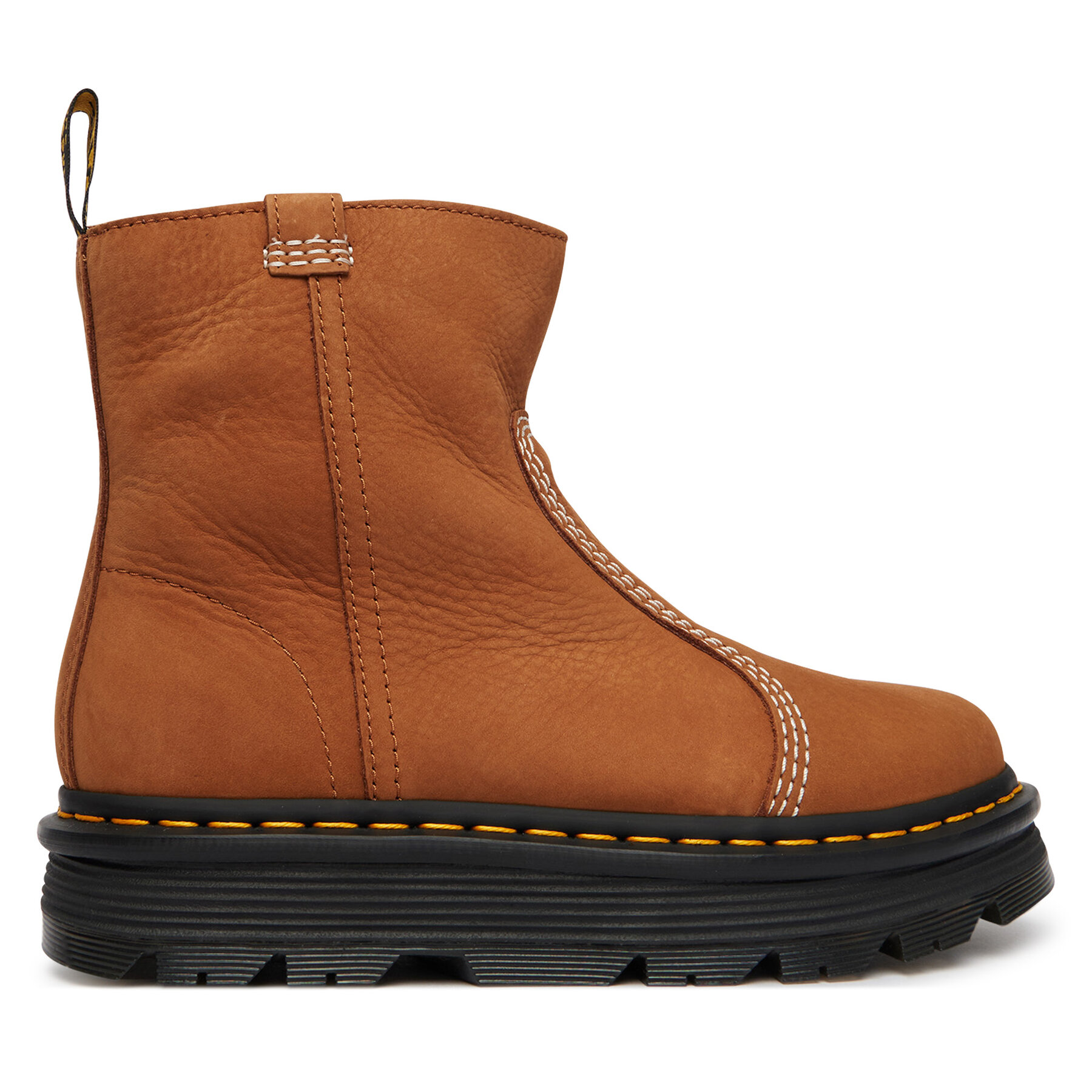 Dr. Martens Μποτάκια Dr. Martens ZEBZAG RIGGER BOOT WARM LINED DM42023200 Καφέ