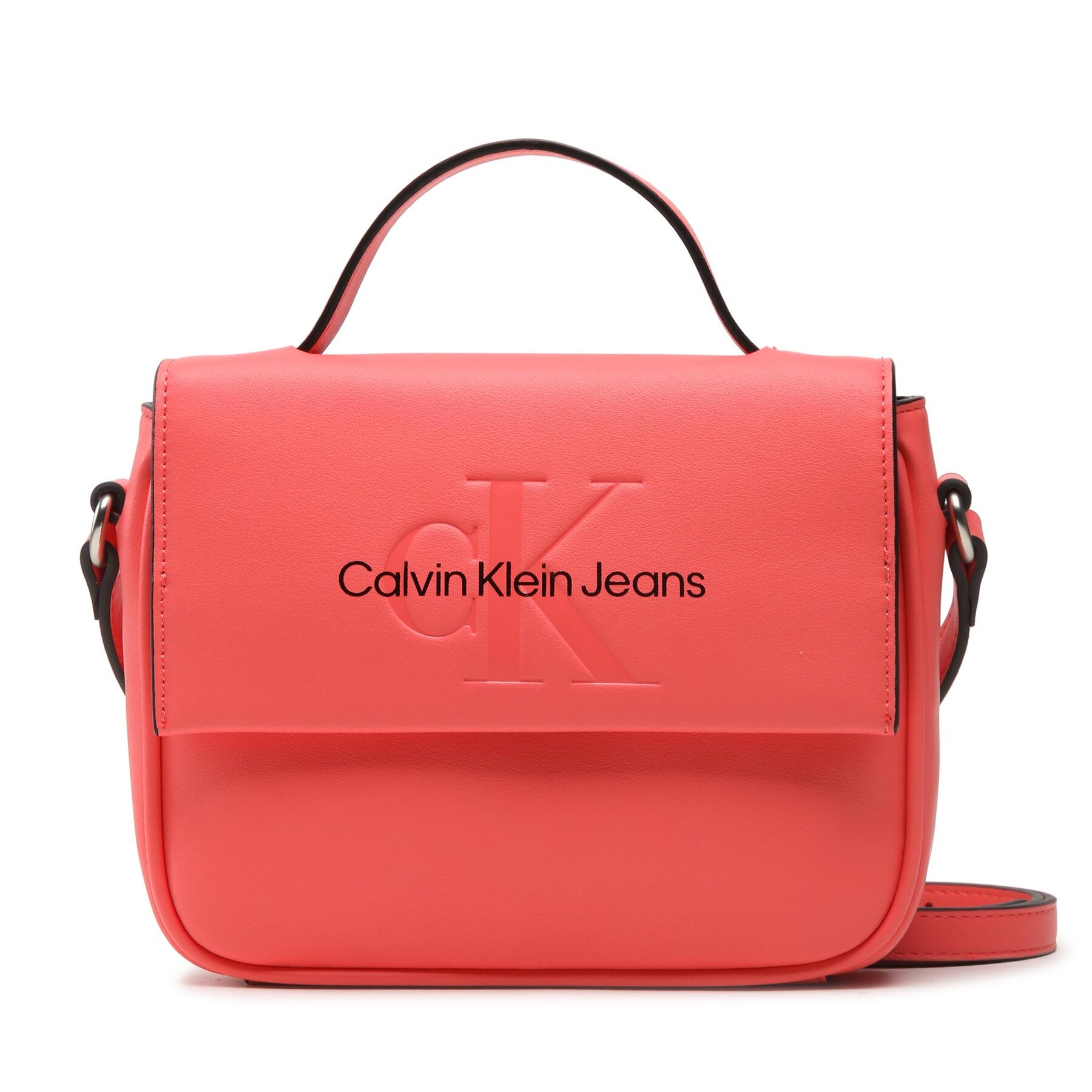 Geantă Calvin Klein Jeans Sculpted Boxy Flap Cb20 Mono K60K610829 TCO