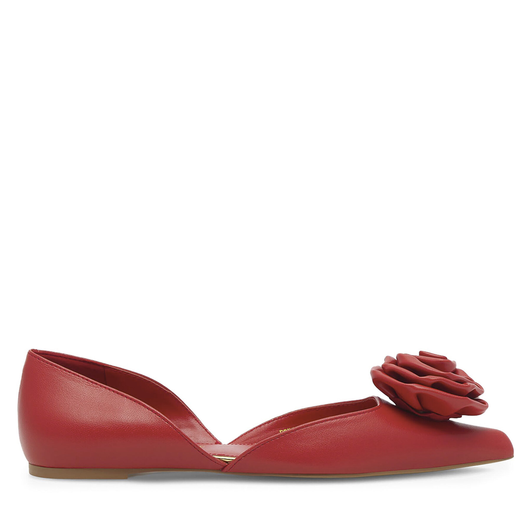 Damskie Baleriny Eva Minge, Rozmiar 36 Czerwony FORBES-V1521-06