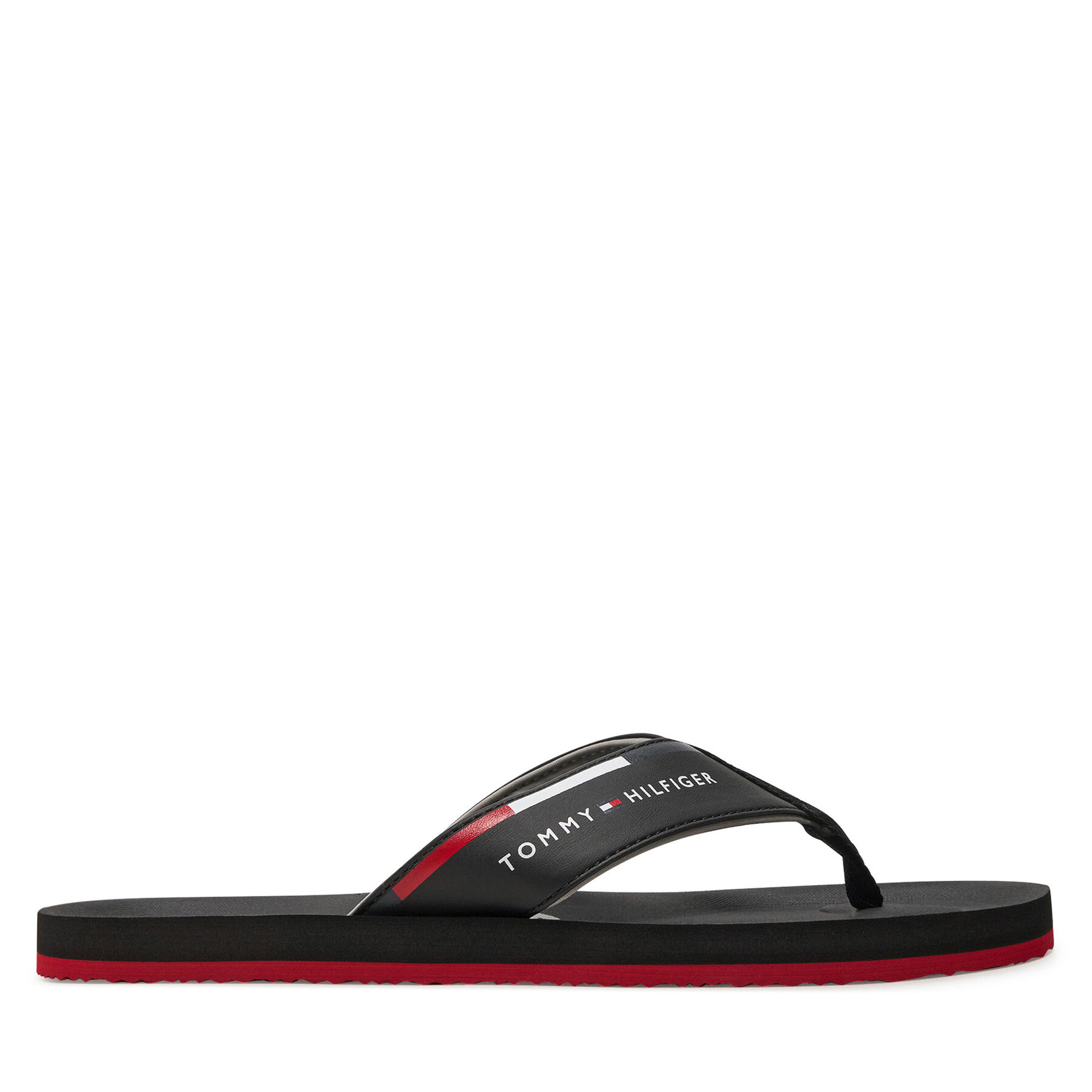 Chancletas Tommy Hilfiger Comfort Hilfiger Beach Sandal FM0FM05096 Negro