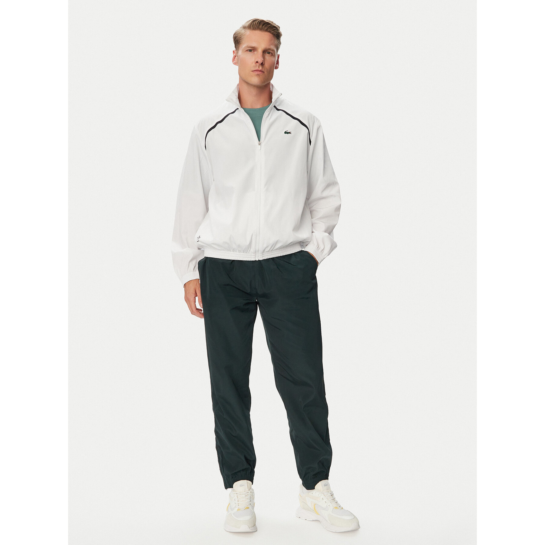 Lacoste Jogginganzug WH6927 Dunkelgrün Regular Fit
