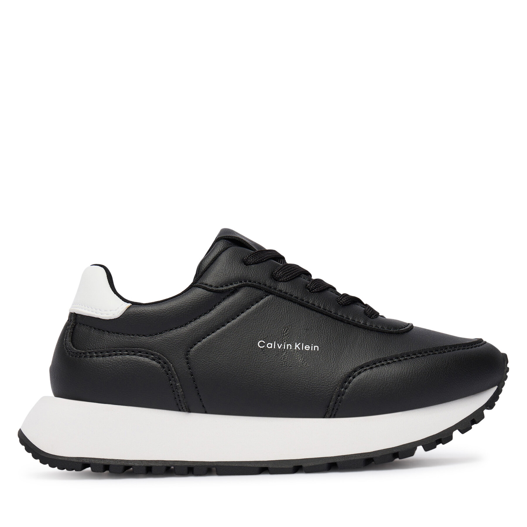 Αθλητικά Calvin Klein Low Cut Lace-Up Sneaker V3A9-83110-1355 S Μαύρο
