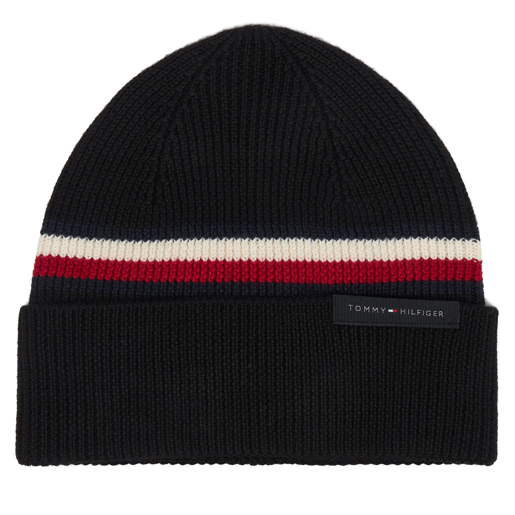 Шапка Tommy Hilfiger AM0AM14534 Черен