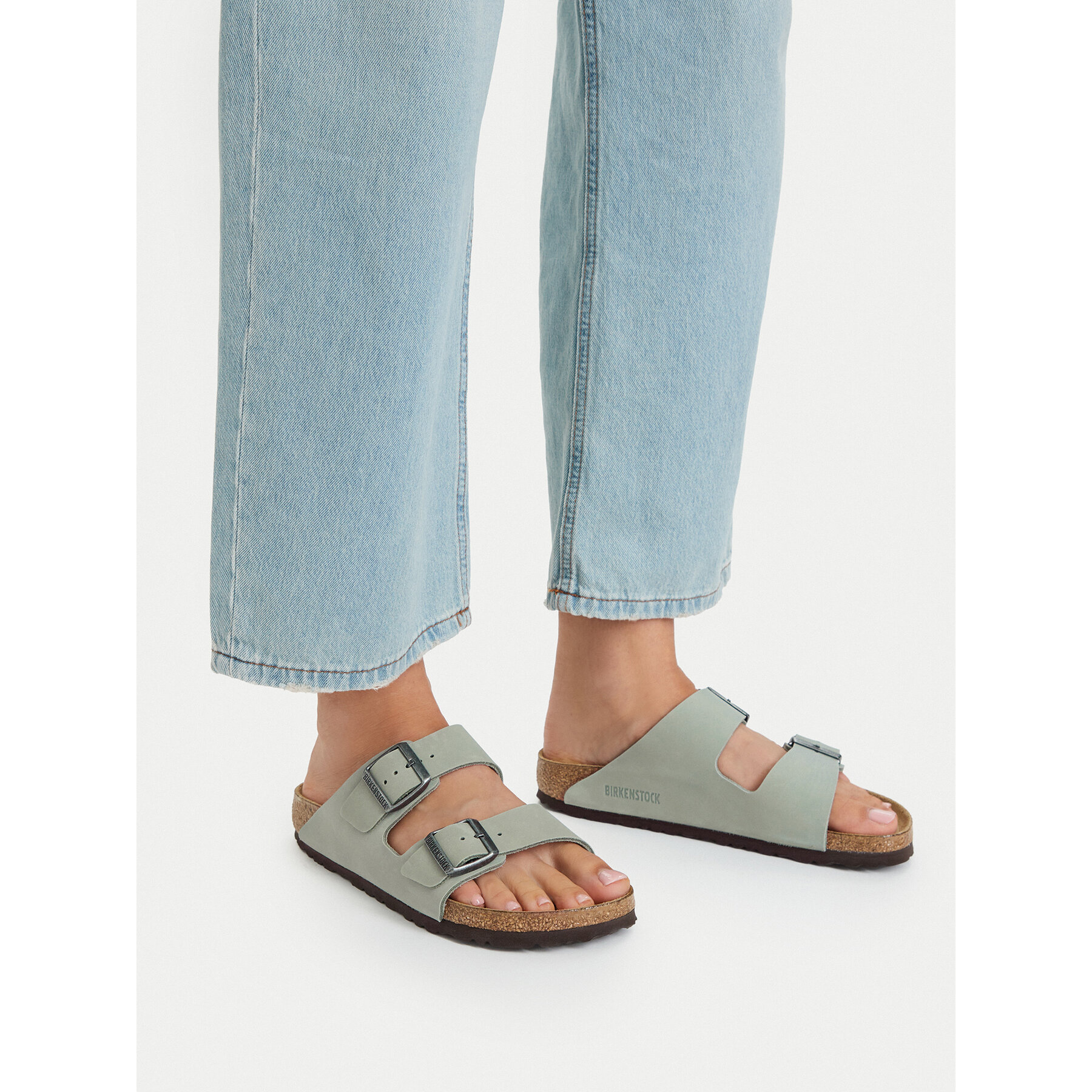 Natikači Birkenstock Arizona 1032820 Svetlo zelena