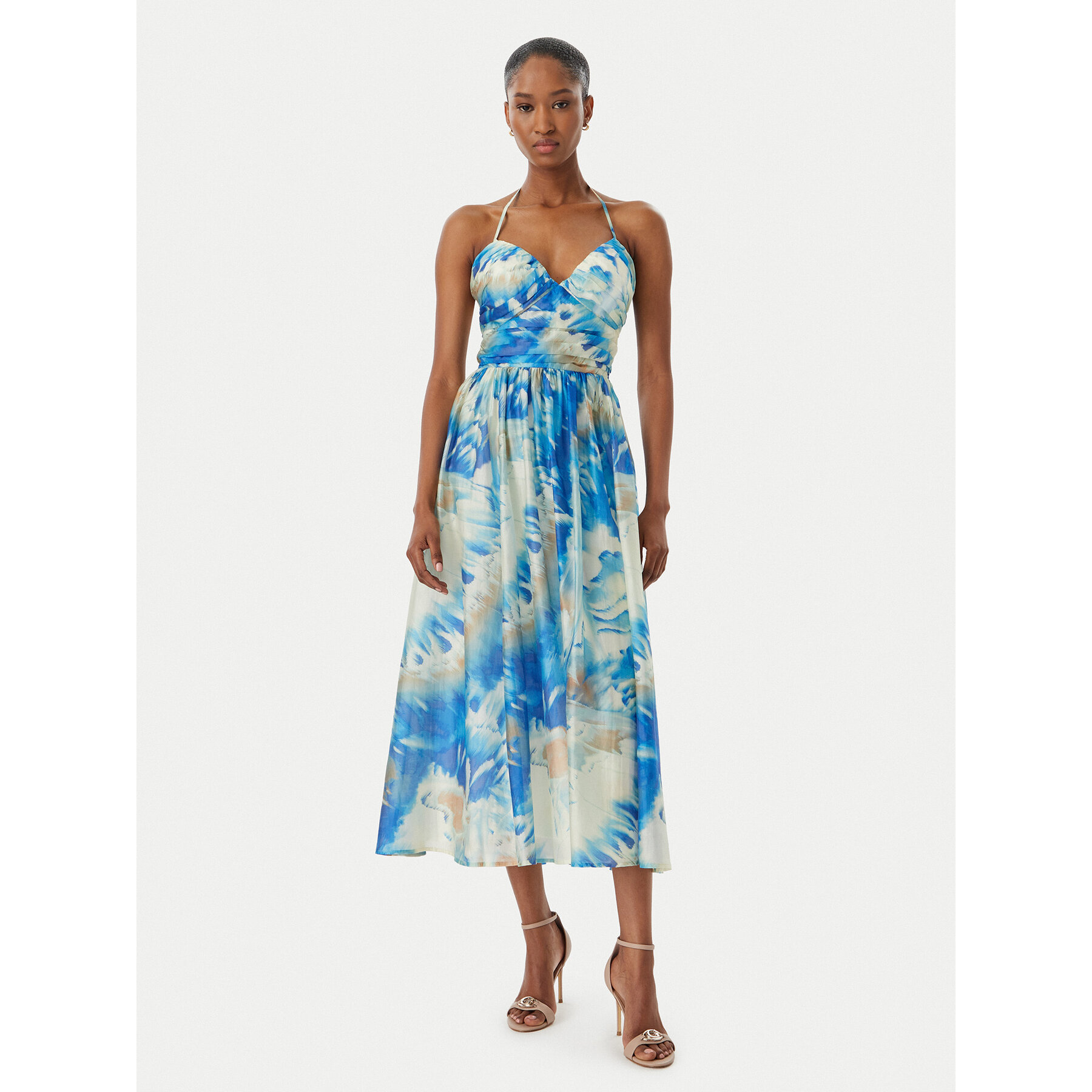 Marciano Guess Coctailkleid G6GK53 W1985 Blau Regular Fit