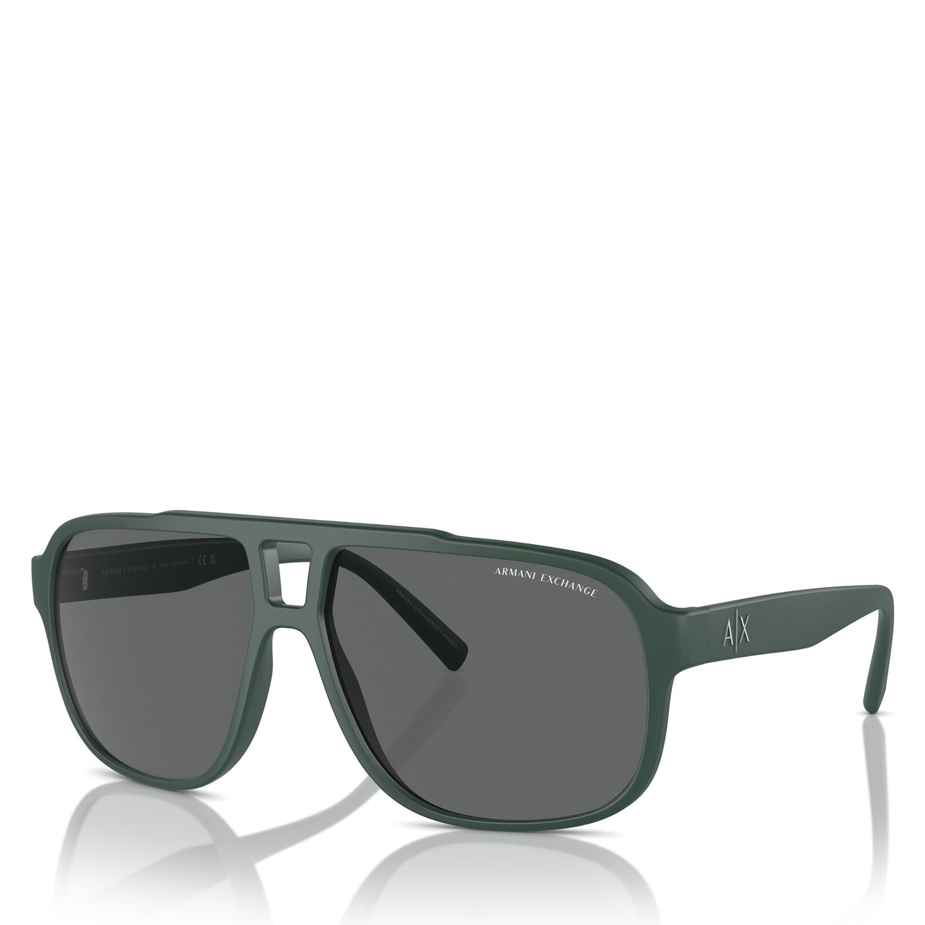 Sunčane naočale Armani Exchange 0AX4104S 831087 Zelena