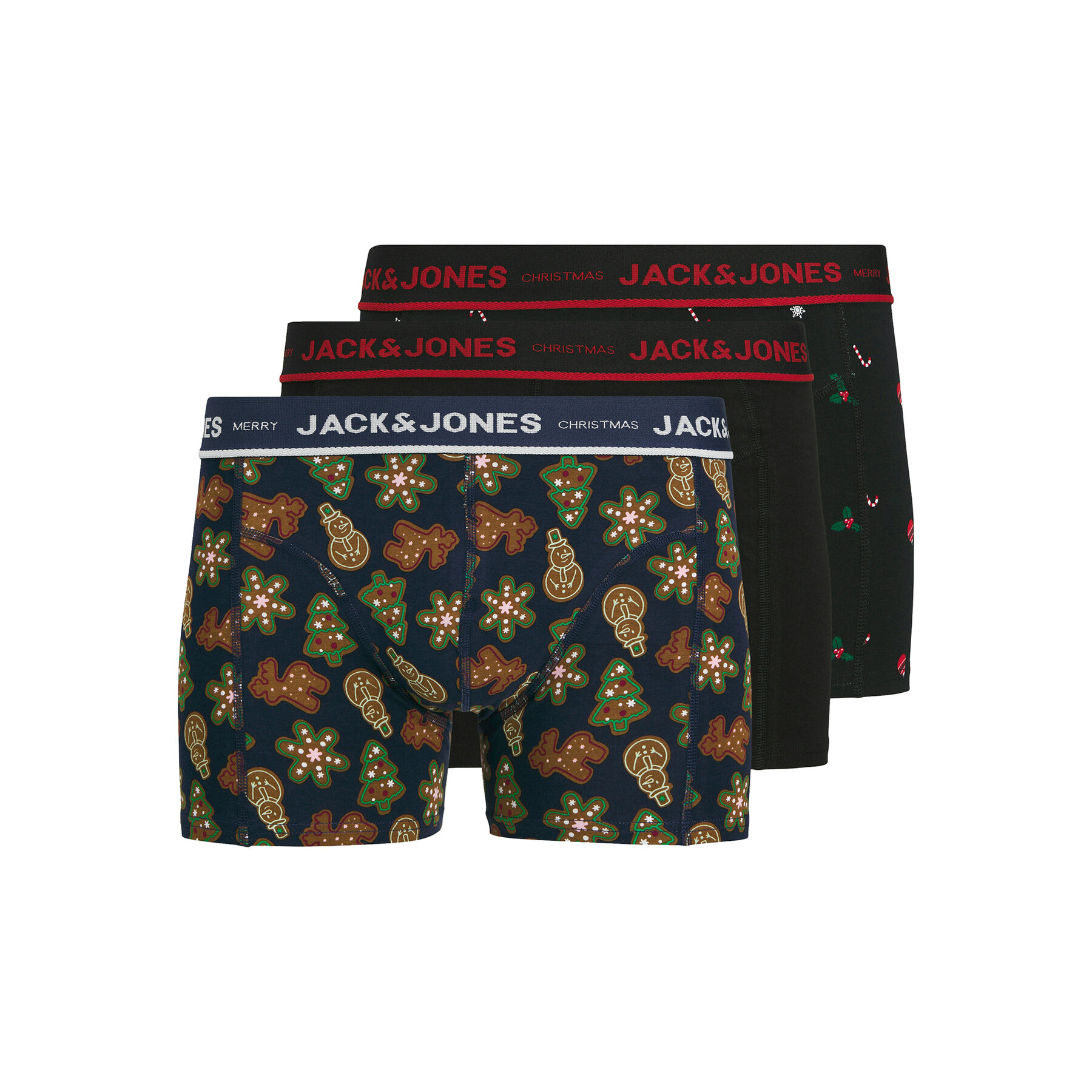 Jack & Jones Boxershorts-Set Gingerbread 12285149 Schwarz