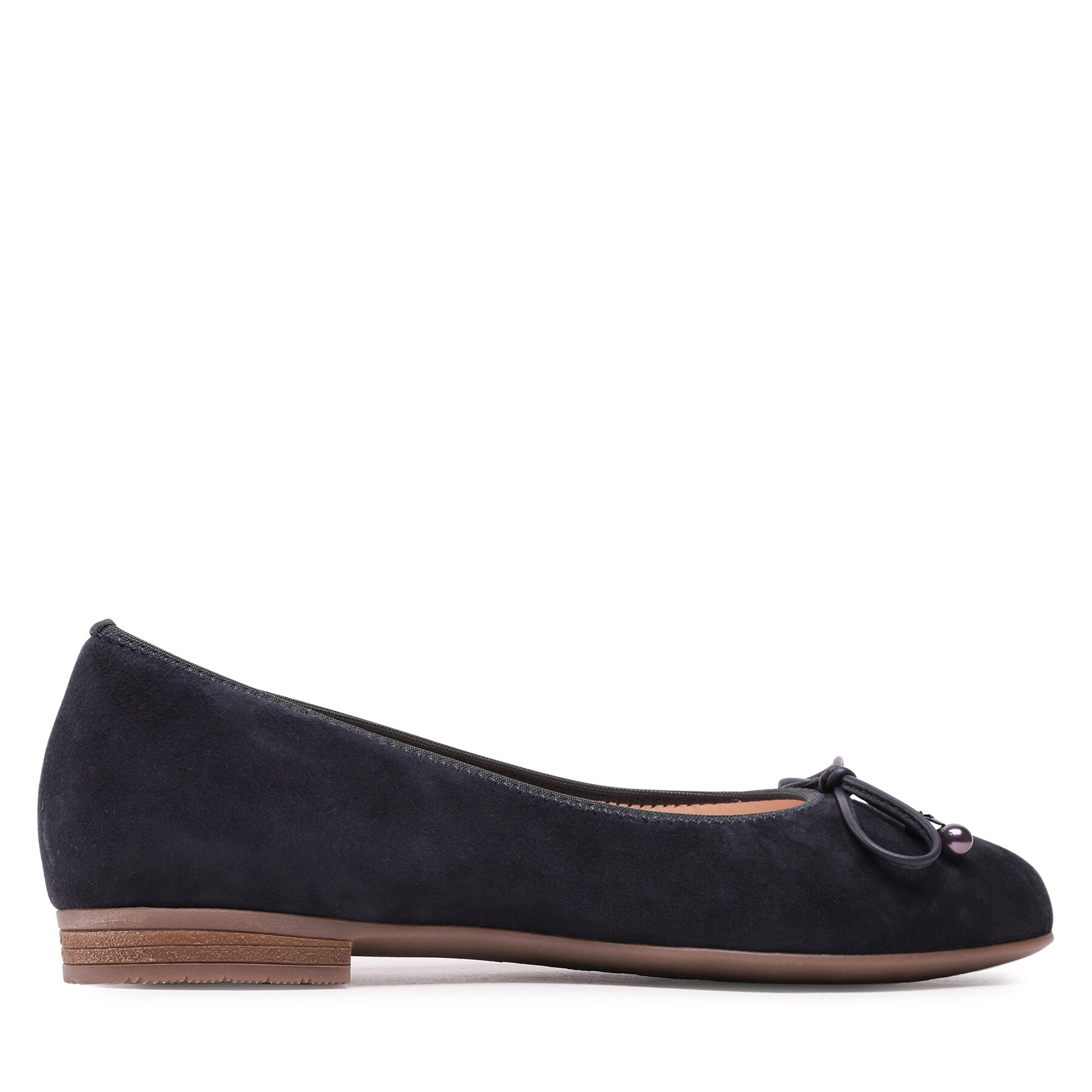 Damskie Baleriny Ara, Rozmiar 37 Granatowy 12-31324-13