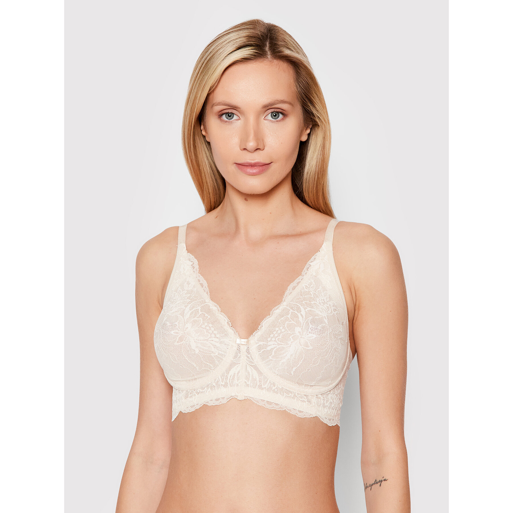 Triumph Reggiseno senza ferretto Amourette Charm 10210687 Beige