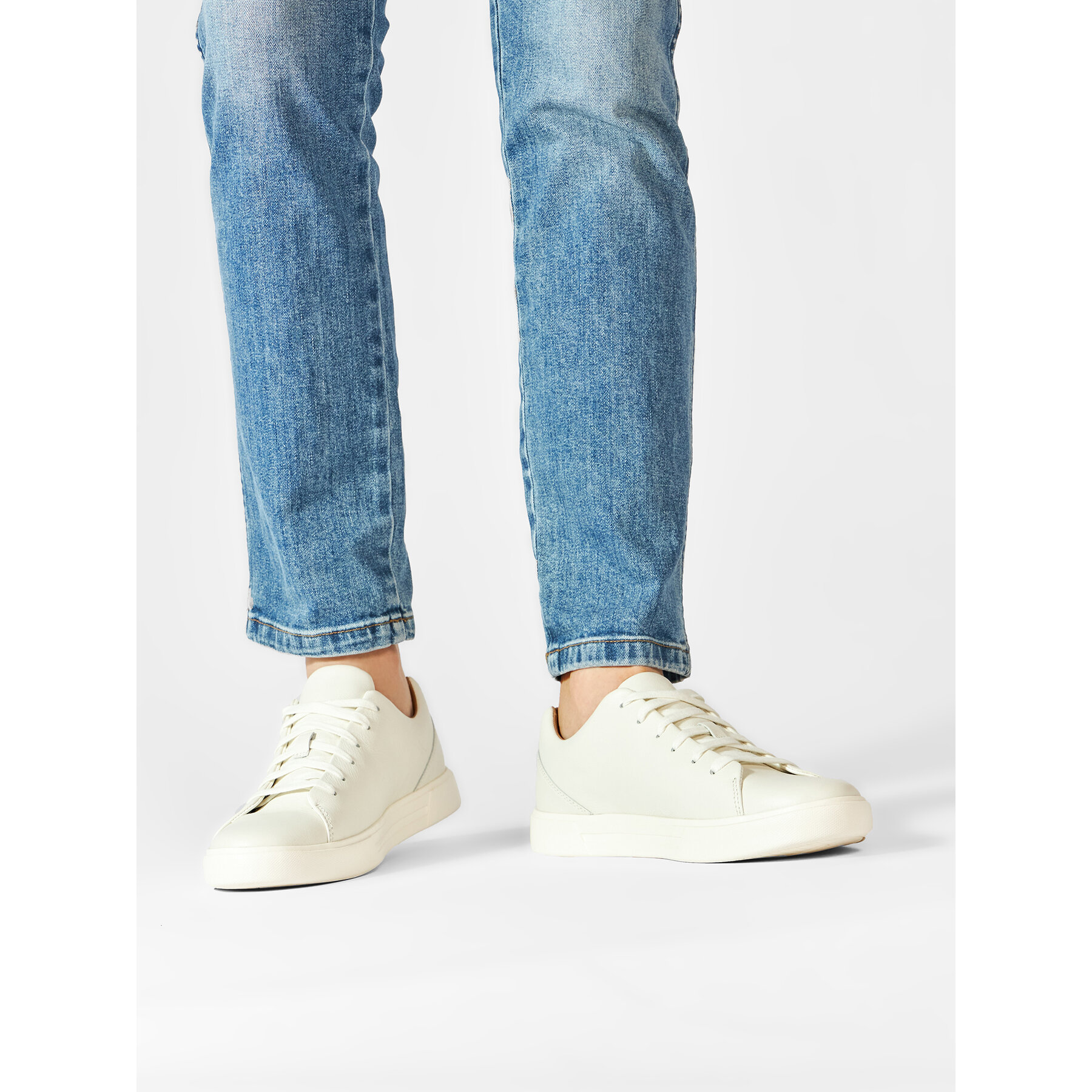 Sneakers Clarks Un Costa Lace 261401647 Alb