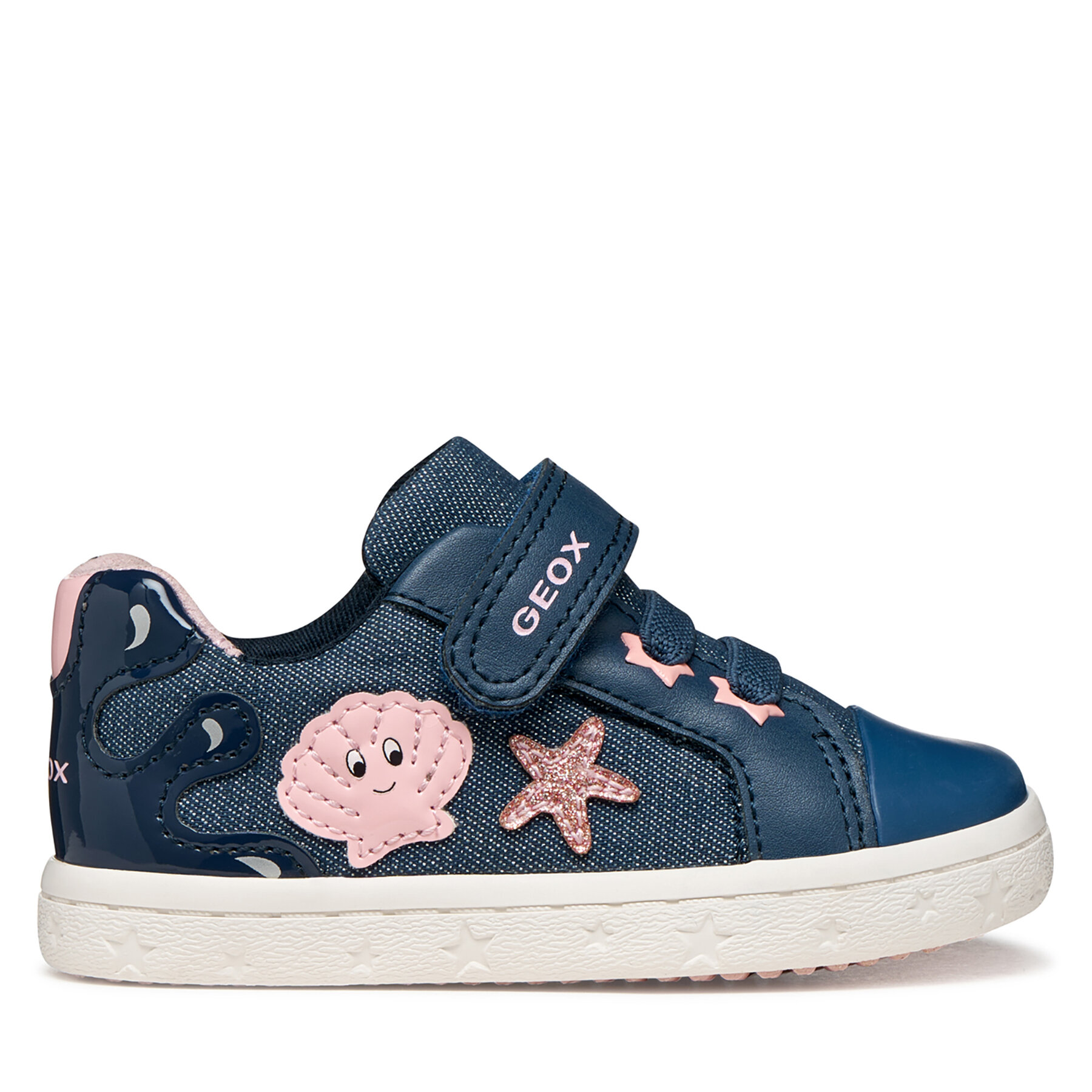 Plátenky Geox B Gisli Girl B651MB 00954 C4BE8 S Tmavomodrá