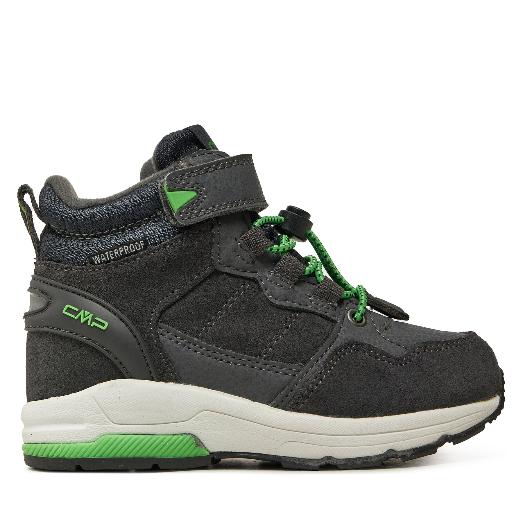 Trekingová obuv CMP Kids Hadil Leather Wp Urban 3Q84524 Sivá