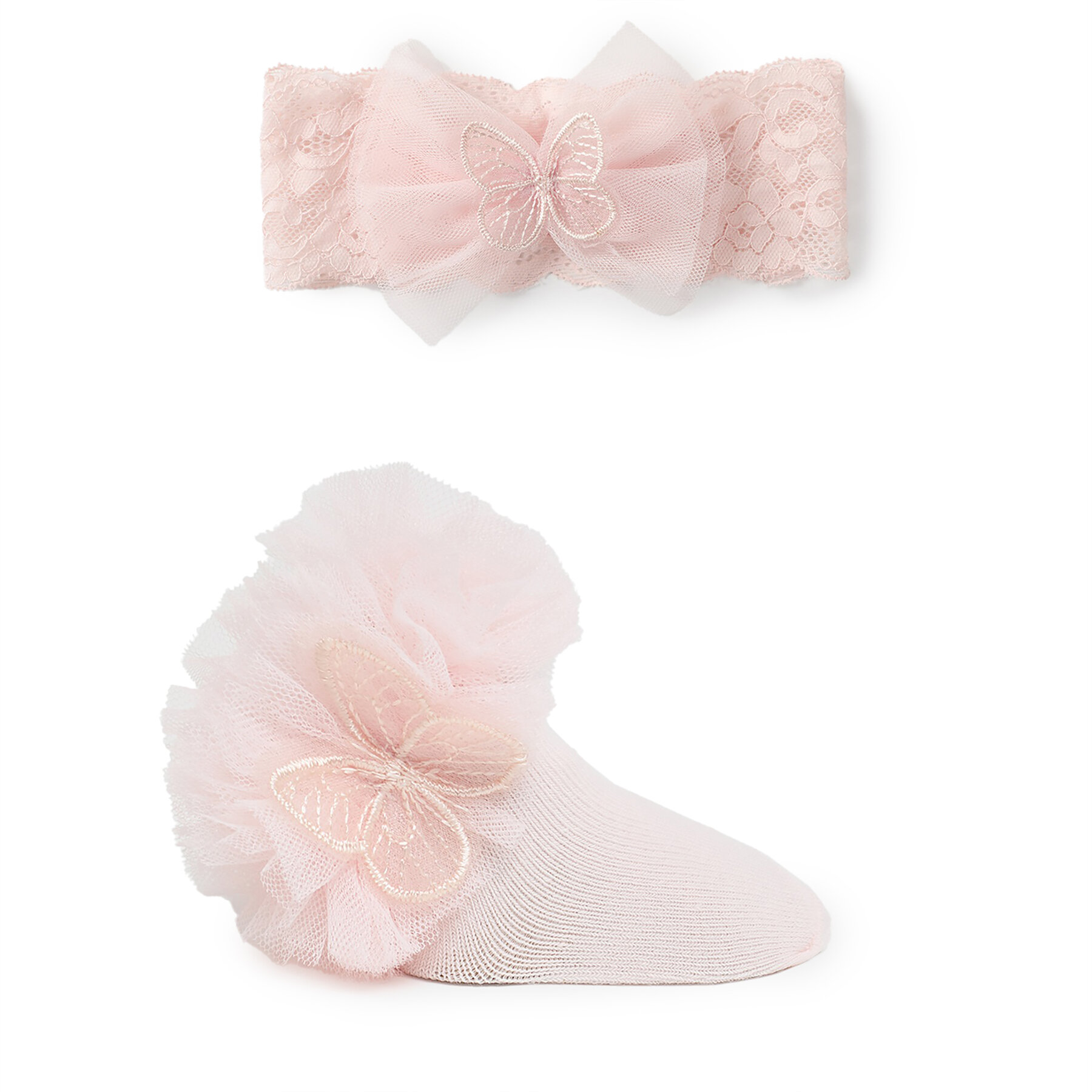 Calcetines altos para niño Mayoral 9710 Rosa