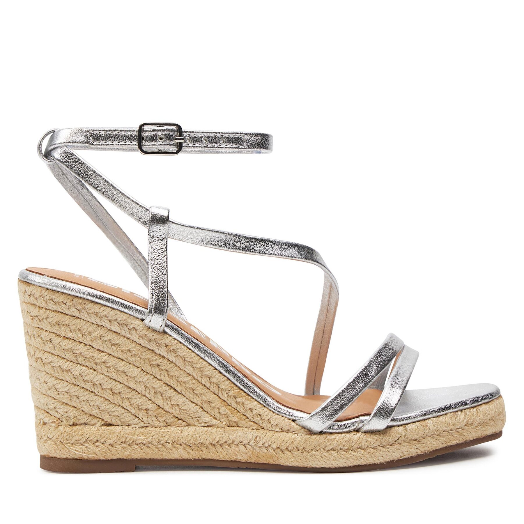 Dámske Espadrilky Gioseppo, Rozmer: 40, Strieborná, Orikum 72019-P