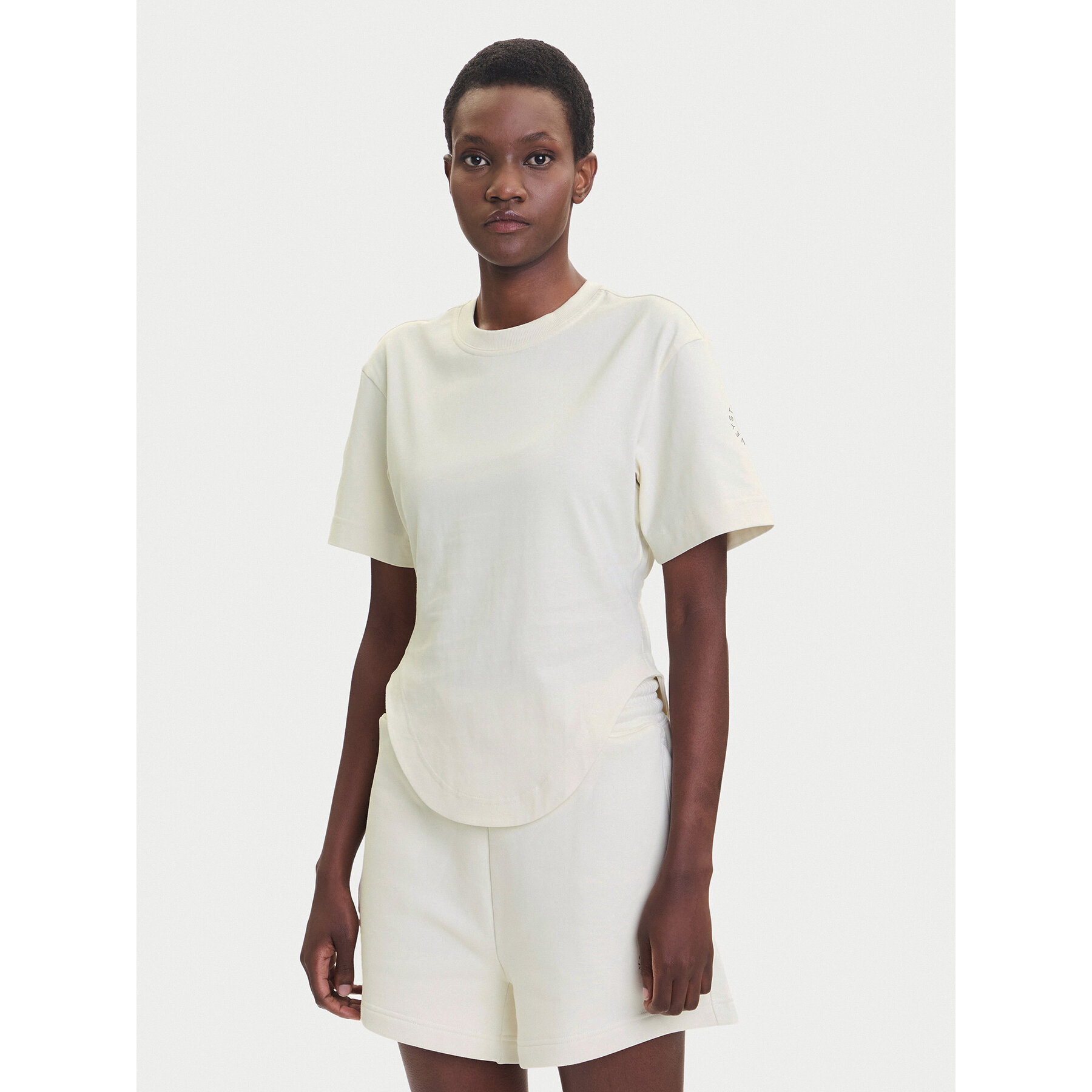 adidas by Stella McCartney adidas by Stella McCartney T-Shirt JX6775 Μπεζ Regular Fit