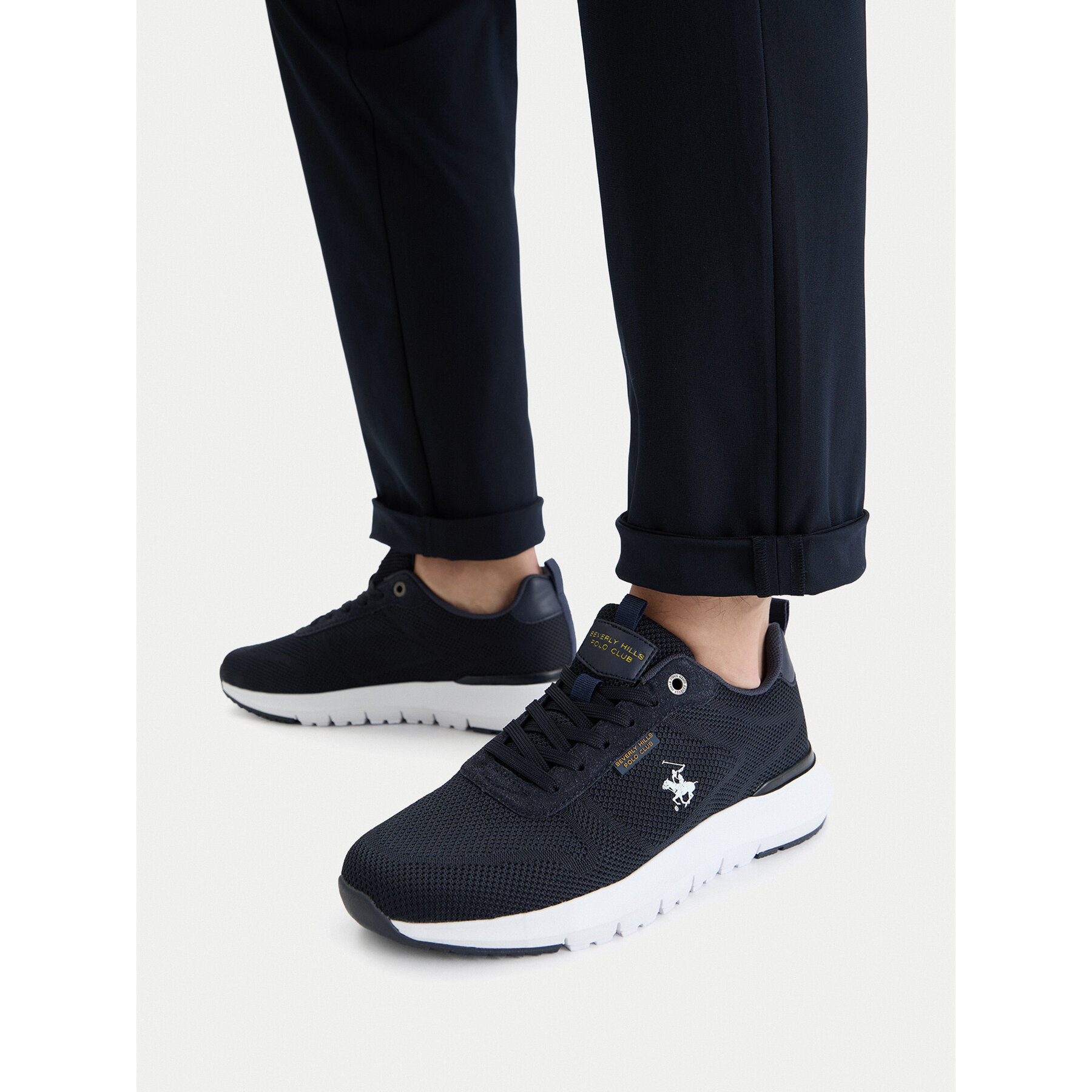 Sneakersy Beverly Hills Polo Club CWBEO-LUUK-01 V5 Tmavomodrá